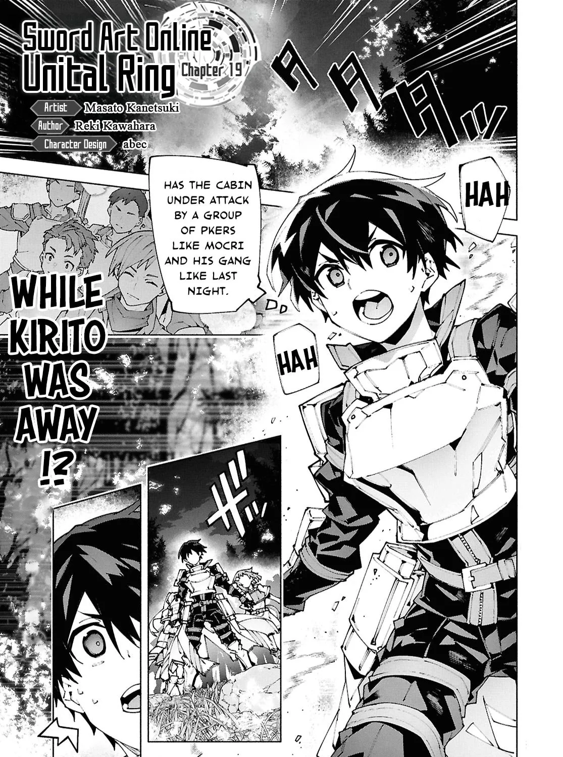 Sword Art Online Unital Ring Chapter 19 page 1 - 