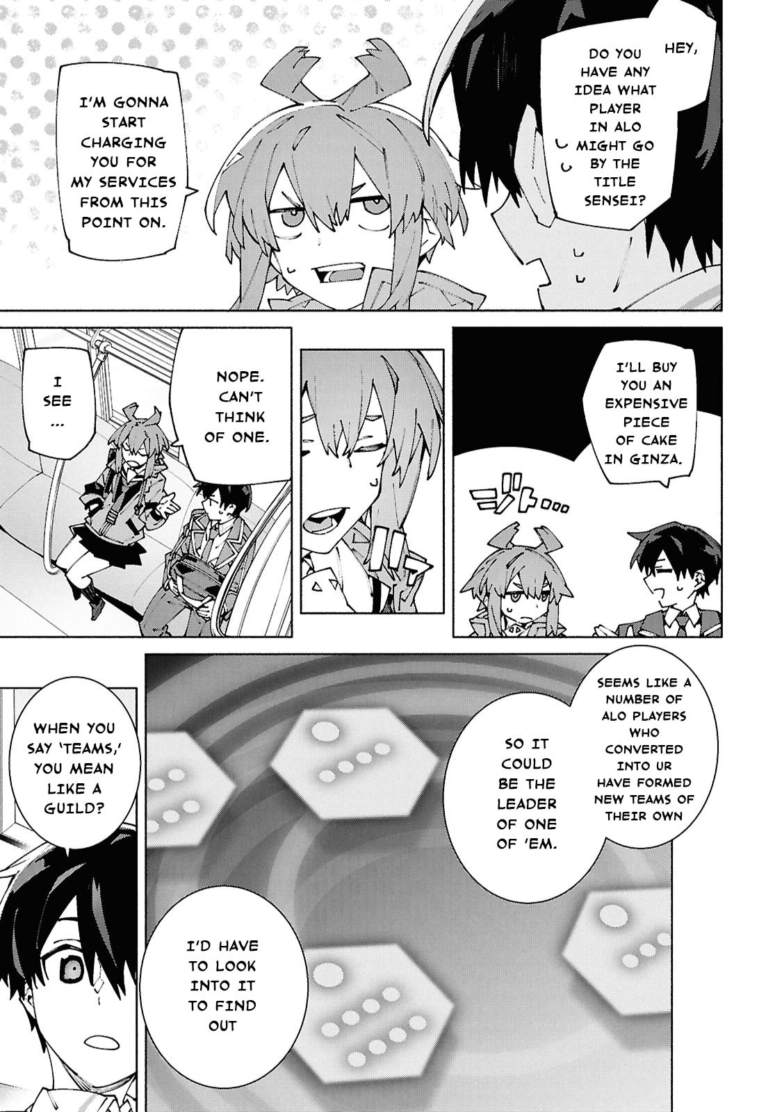 Sword Art Online Unital Ring Chapter 21 page 11 - 