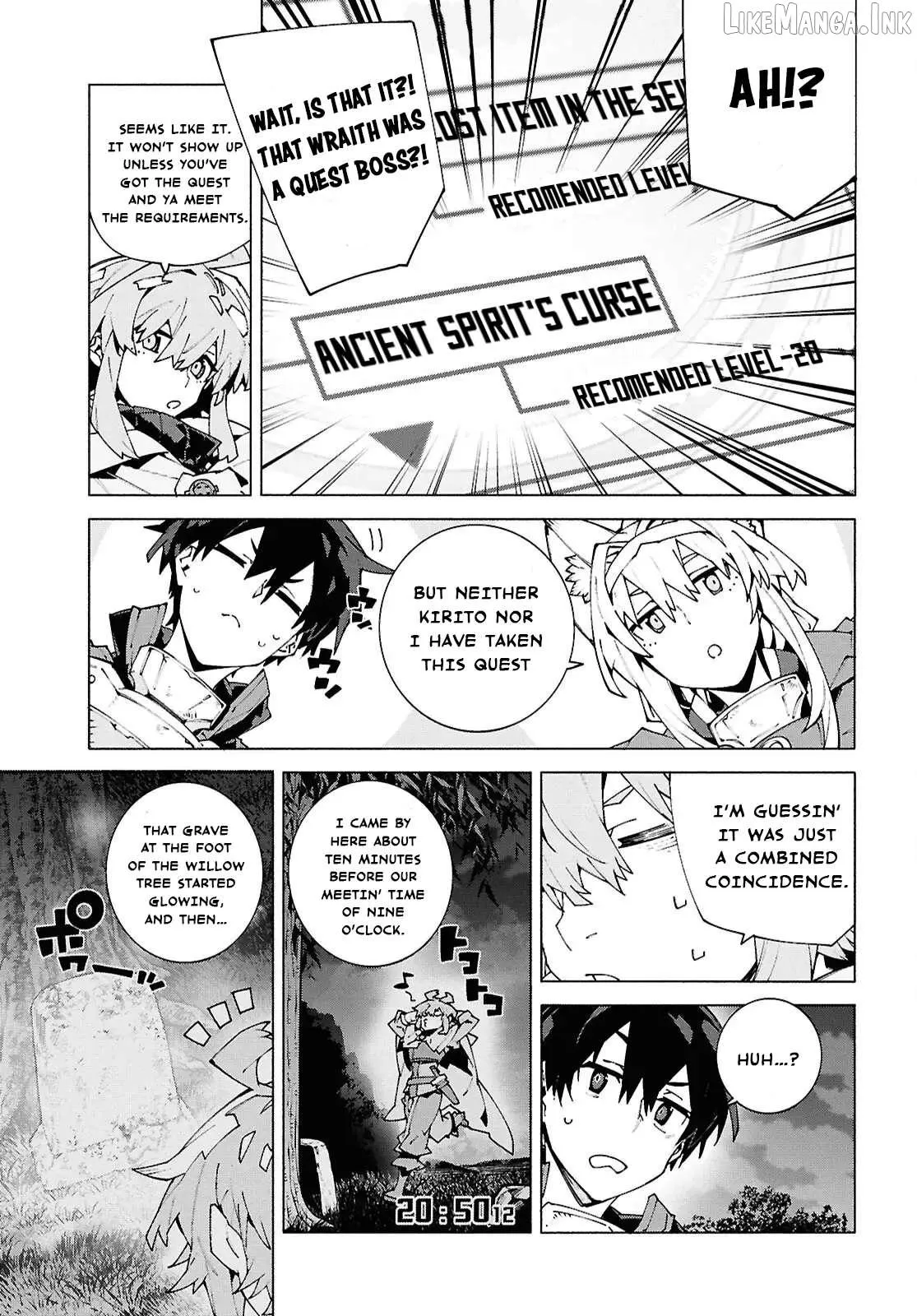 Sword Art Online Unital Ring Chapter 24 page 20 - 