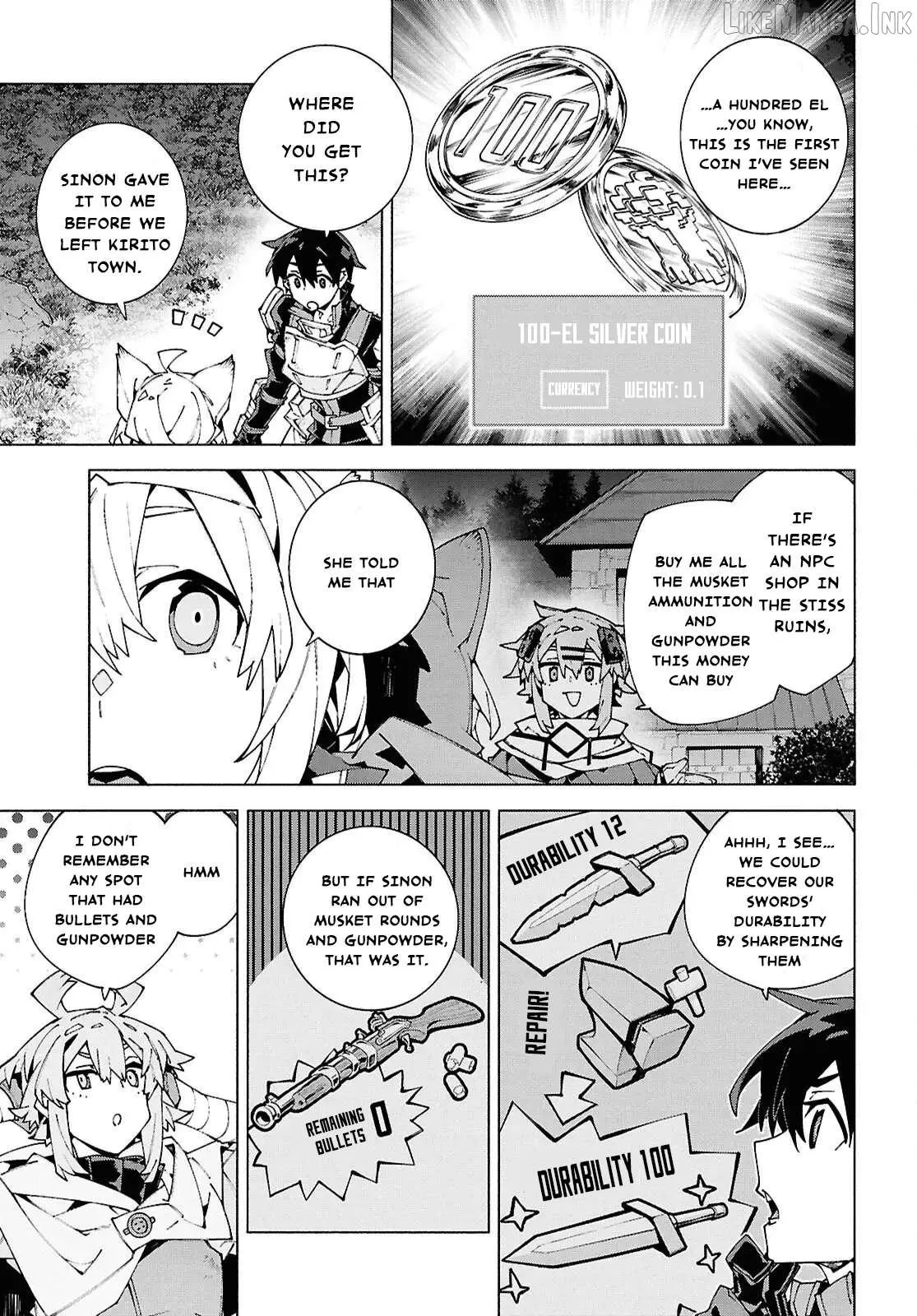 Sword Art Online Unital Ring Chapter 24 page 22 - 
