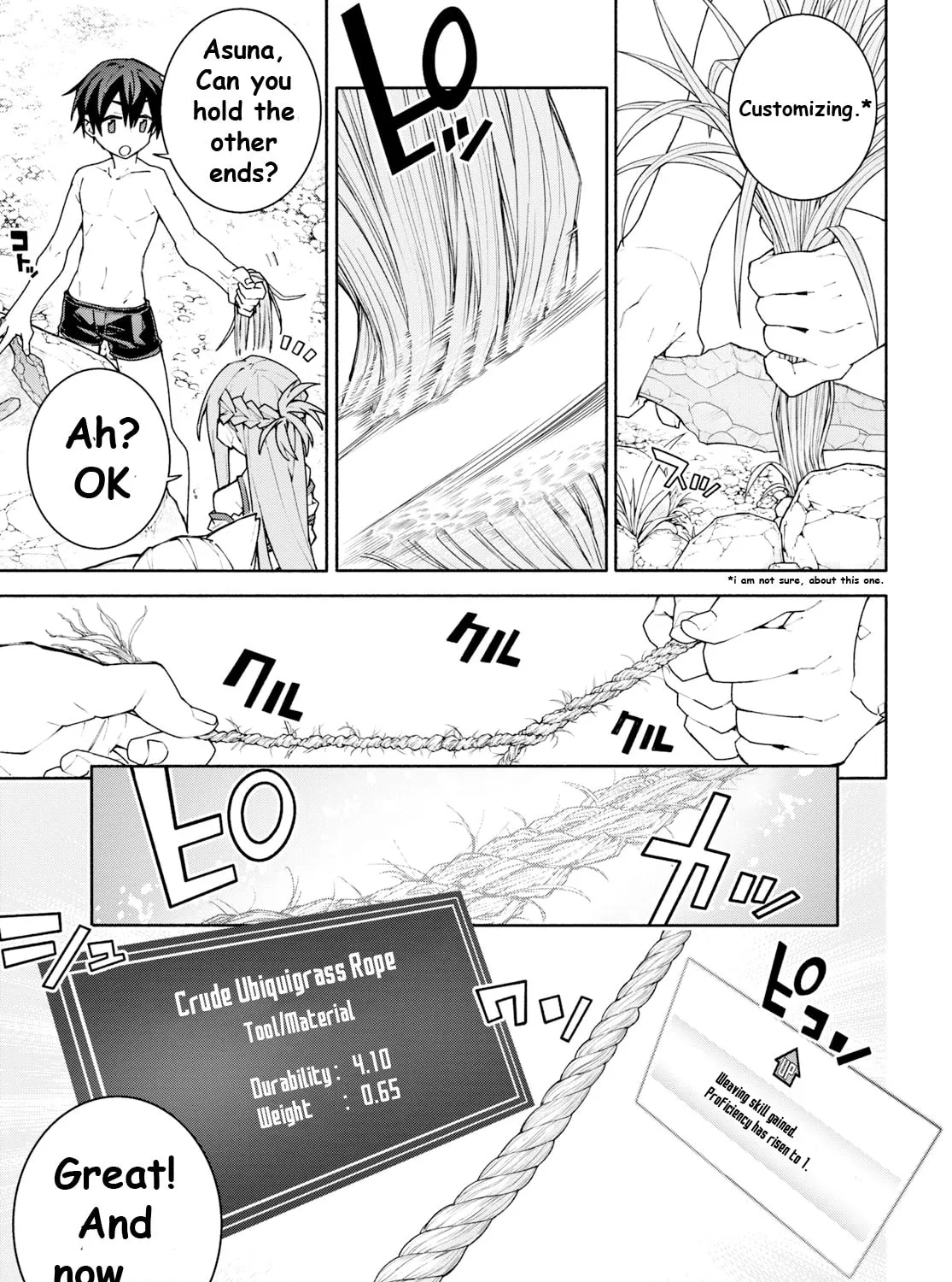 Sword Art Online Unital Ring Chapter 3 page 27 - 