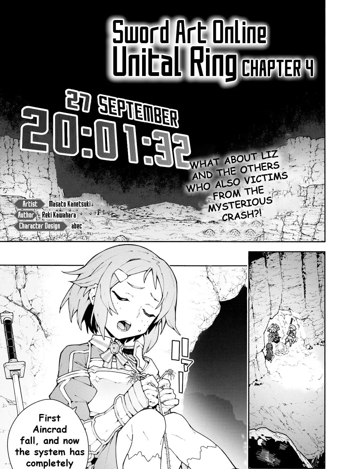 Sword Art Online Unital Ring Chapter 4 page 1 - 