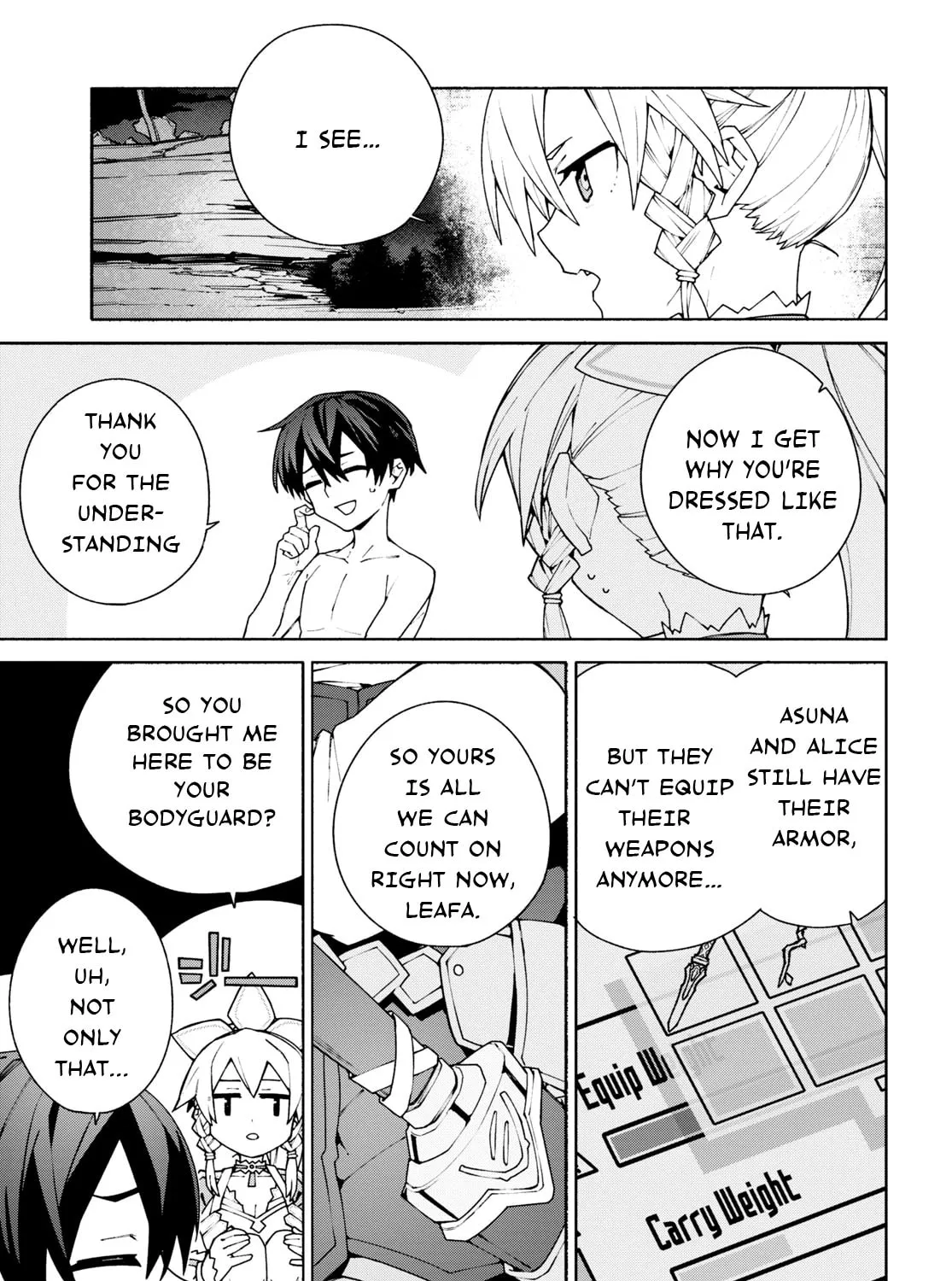 Sword Art Online Unital Ring Chapter 5 page 21 - 