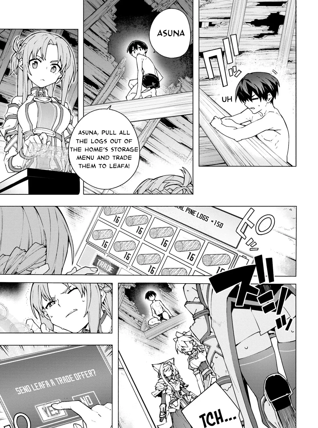 Sword Art Online Unital Ring Chapter 6 page 37 - 