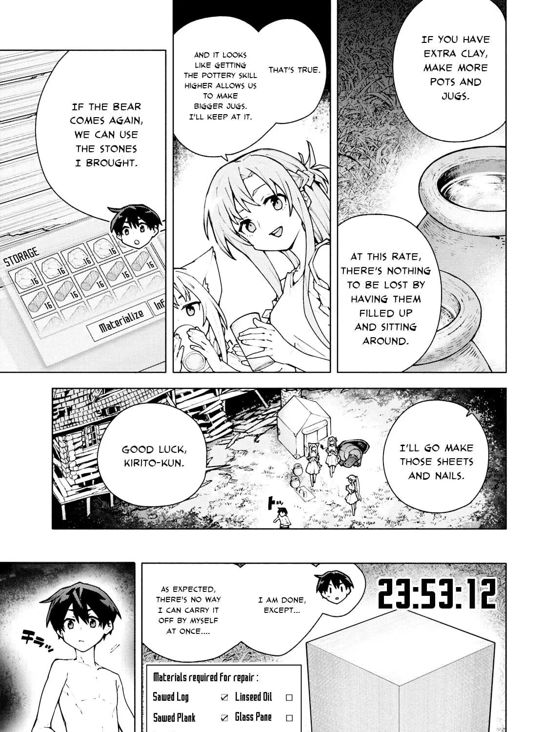 Sword Art Online Unital Ring Chapter 7.2 page 35 - 