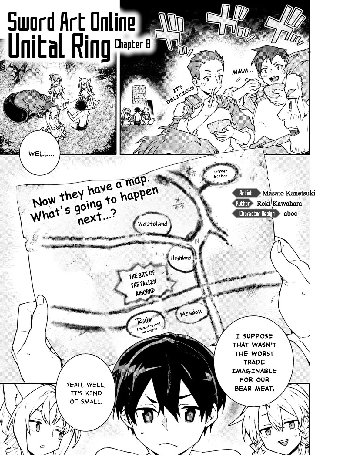 Sword Art Online Unital Ring Chapter 8 page 1 - 