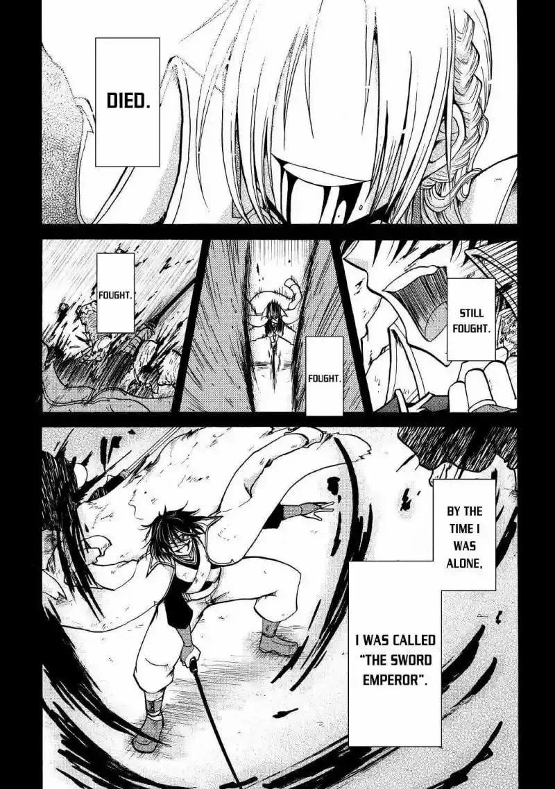 Sword Emperor previous life, Prince Trash this life. Chapter 1 page 23 - 