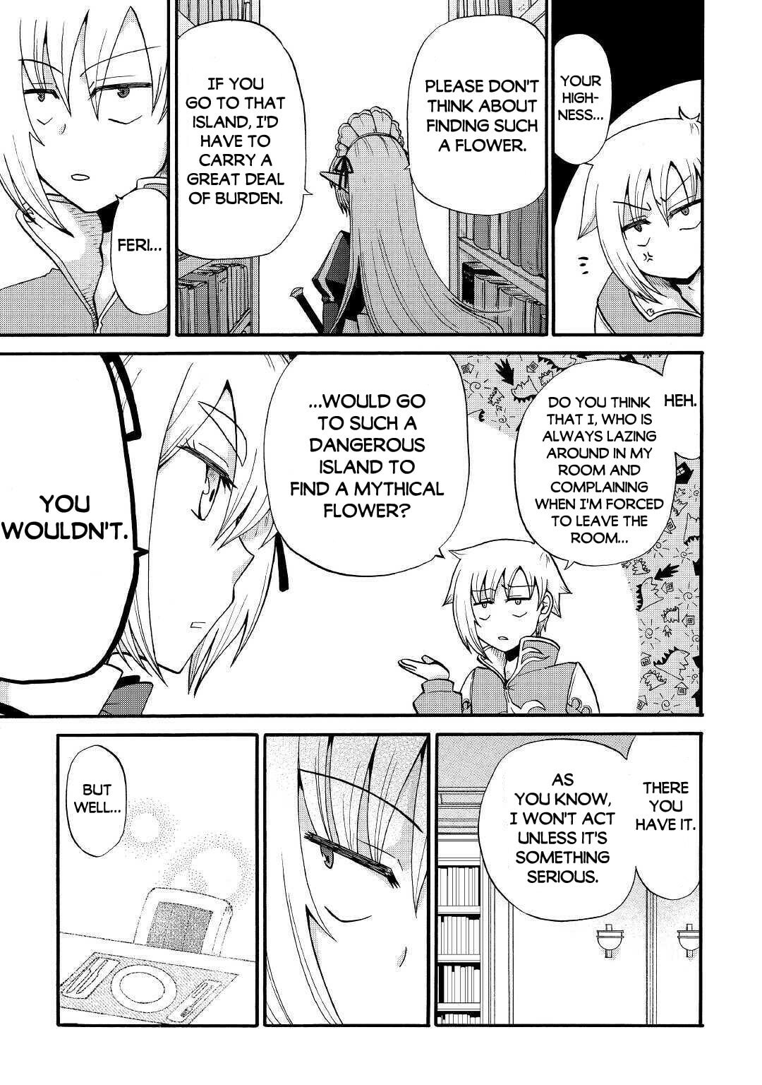 Sword Emperor previous life, Prince Trash this life. Chapter 12.1 page 6 - 