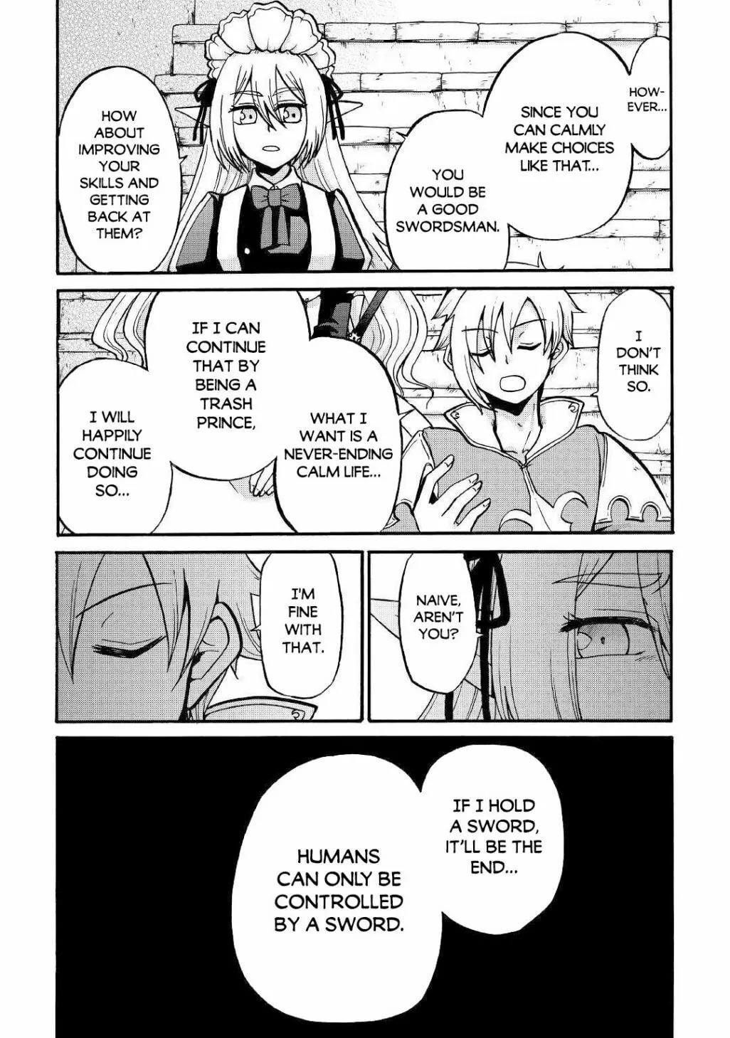 Sword Emperor previous life, Prince Trash this life. Chapter 2 page 14 - 