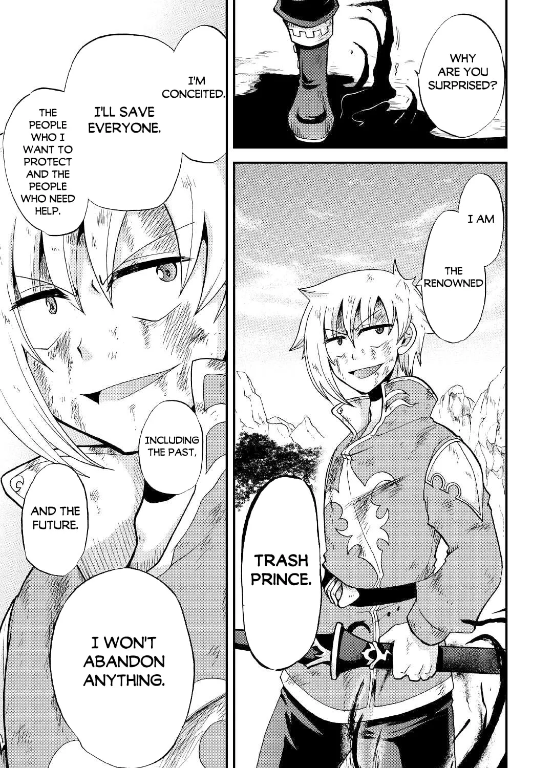 Sword Emperor previous life, Prince Trash this life. Chapter 24 page 44 - 