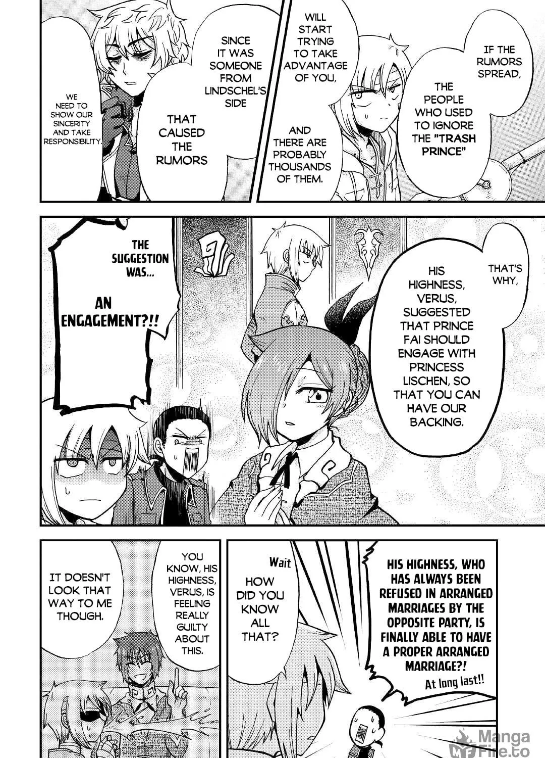 Sword Emperor previous life, Prince Trash this life. Chapter 25.2 page 8 - 