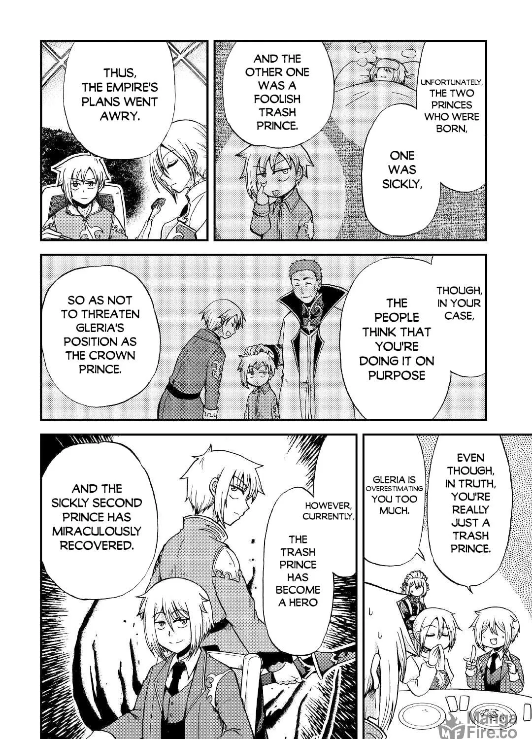 Sword Emperor previous life, Prince Trash this life. Chapter 27 page 46 - 