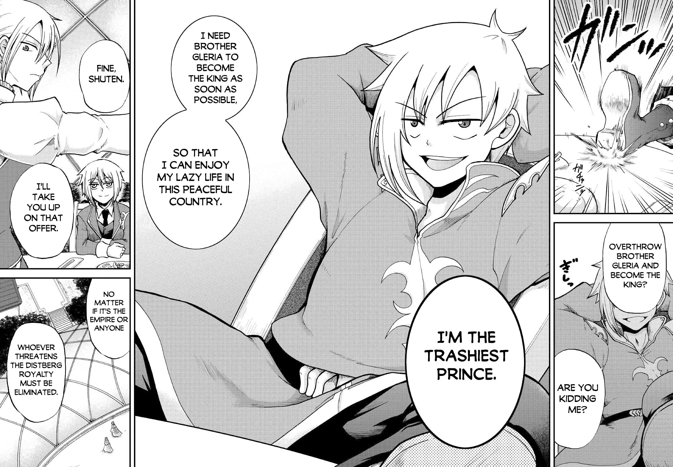 Sword Emperor previous life, Prince Trash this life. Chapter 27 page 58 - 