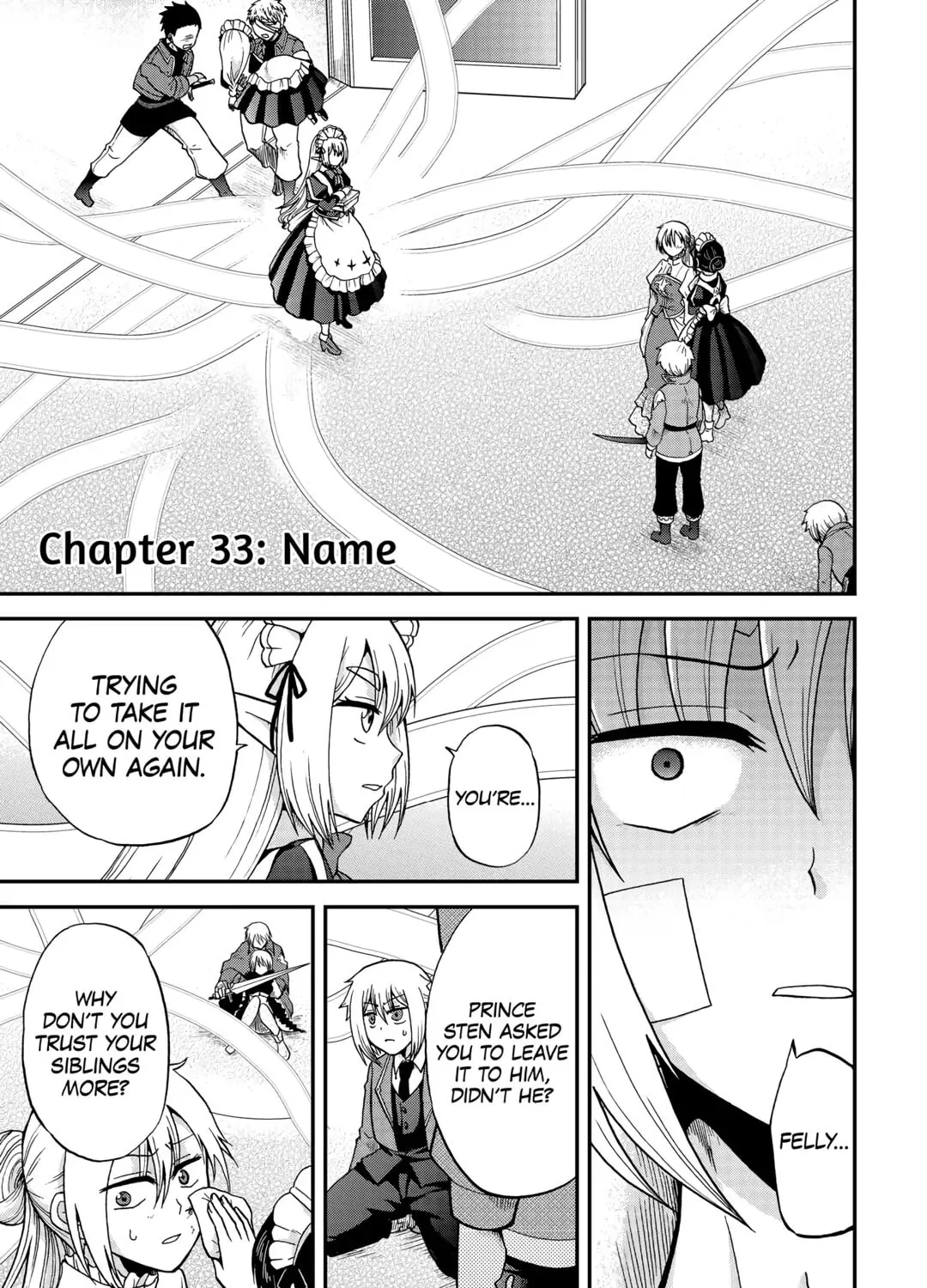 Sword Emperor previous life, Prince Trash this life. Chapter 33 page 1 - 