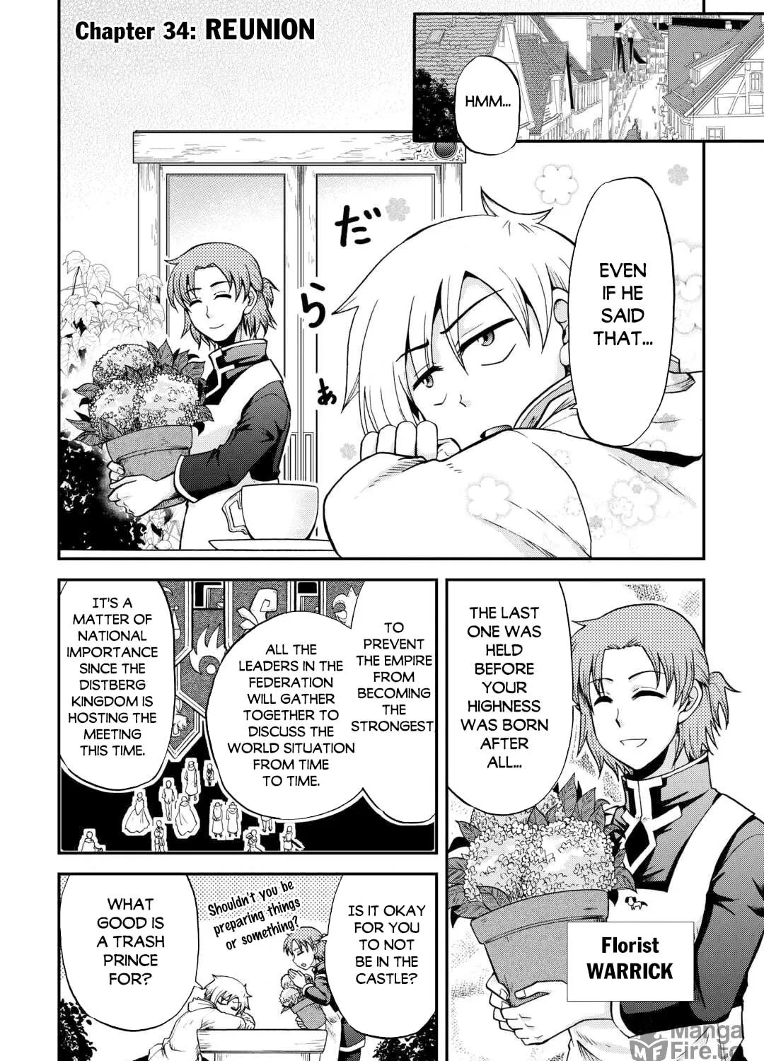 Sword Emperor previous life, Prince Trash this life. Chapter 34 page 4 - 