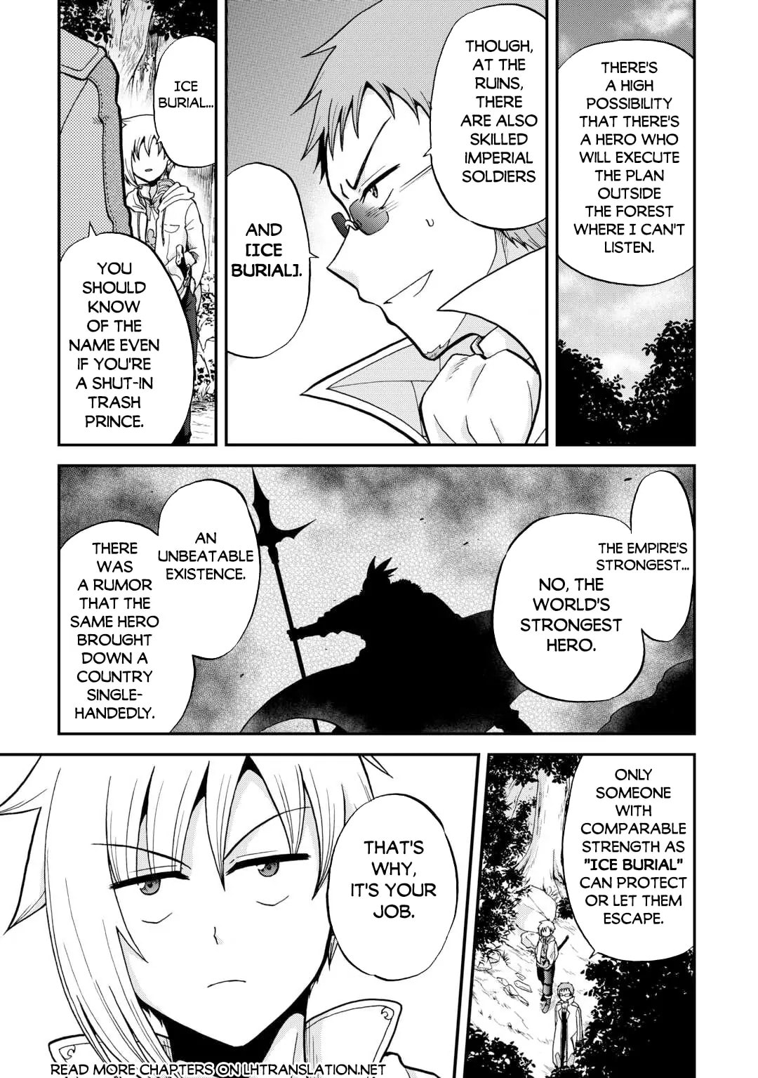 Sword Emperor previous life, Prince Trash this life. Chapter 39.1 page 6 - 