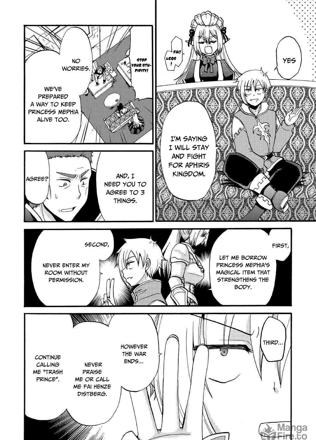 Sword Emperor previous life, Prince Trash this life. Chapter 4 page 34 - 