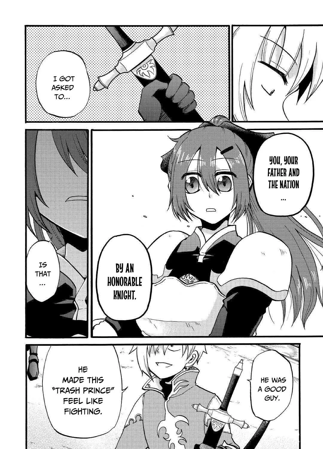 Sword Emperor previous life, Prince Trash this life. Chapter 4 page 54 - 