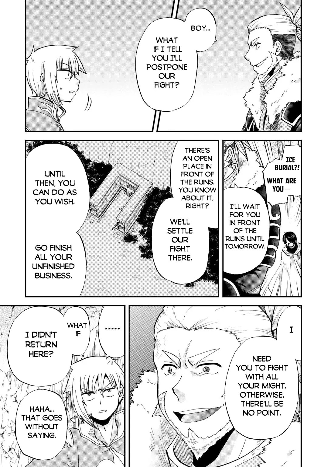 Sword Emperor previous life, Prince Trash this life. Chapter 41.1 page 8 - 