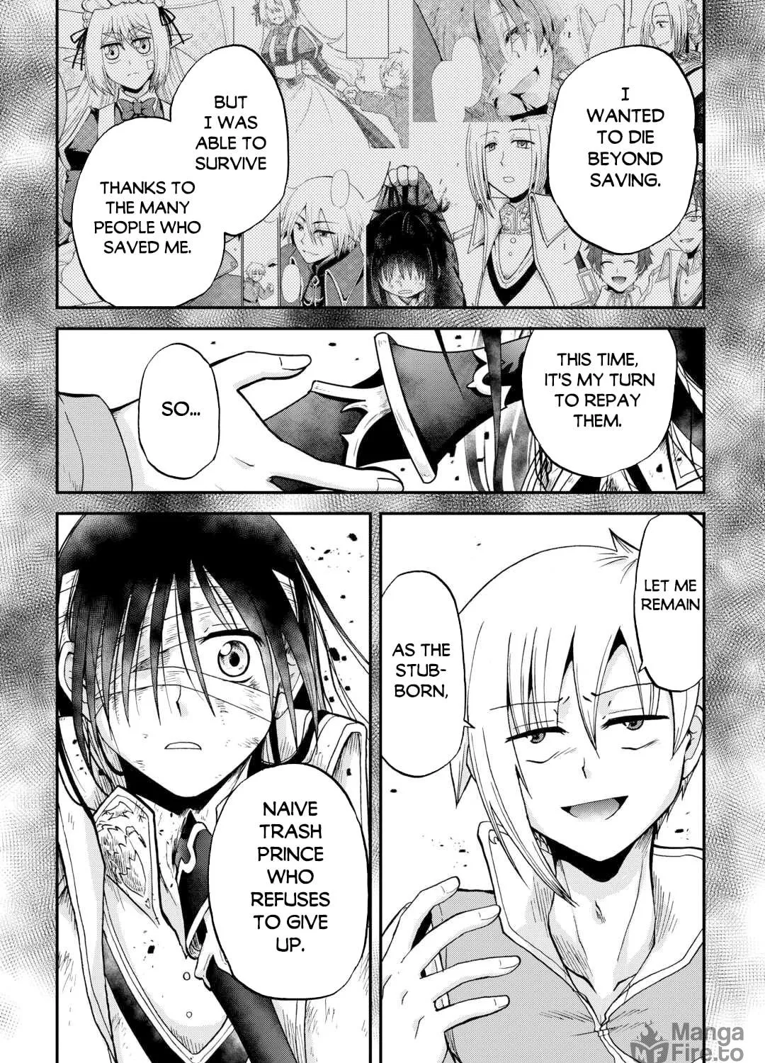 Sword Emperor previous life, Prince Trash this life. Chapter 45.1 page 28 - 