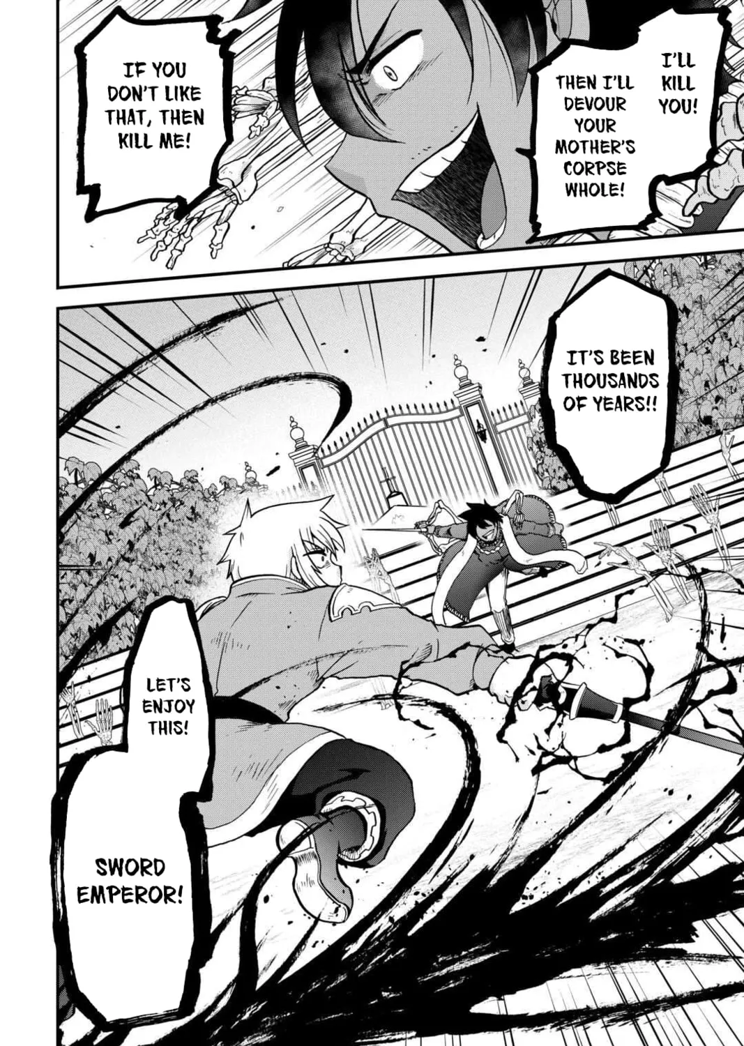 Sword Emperor previous life, Prince Trash this life. Chapter 51 page 54 - 