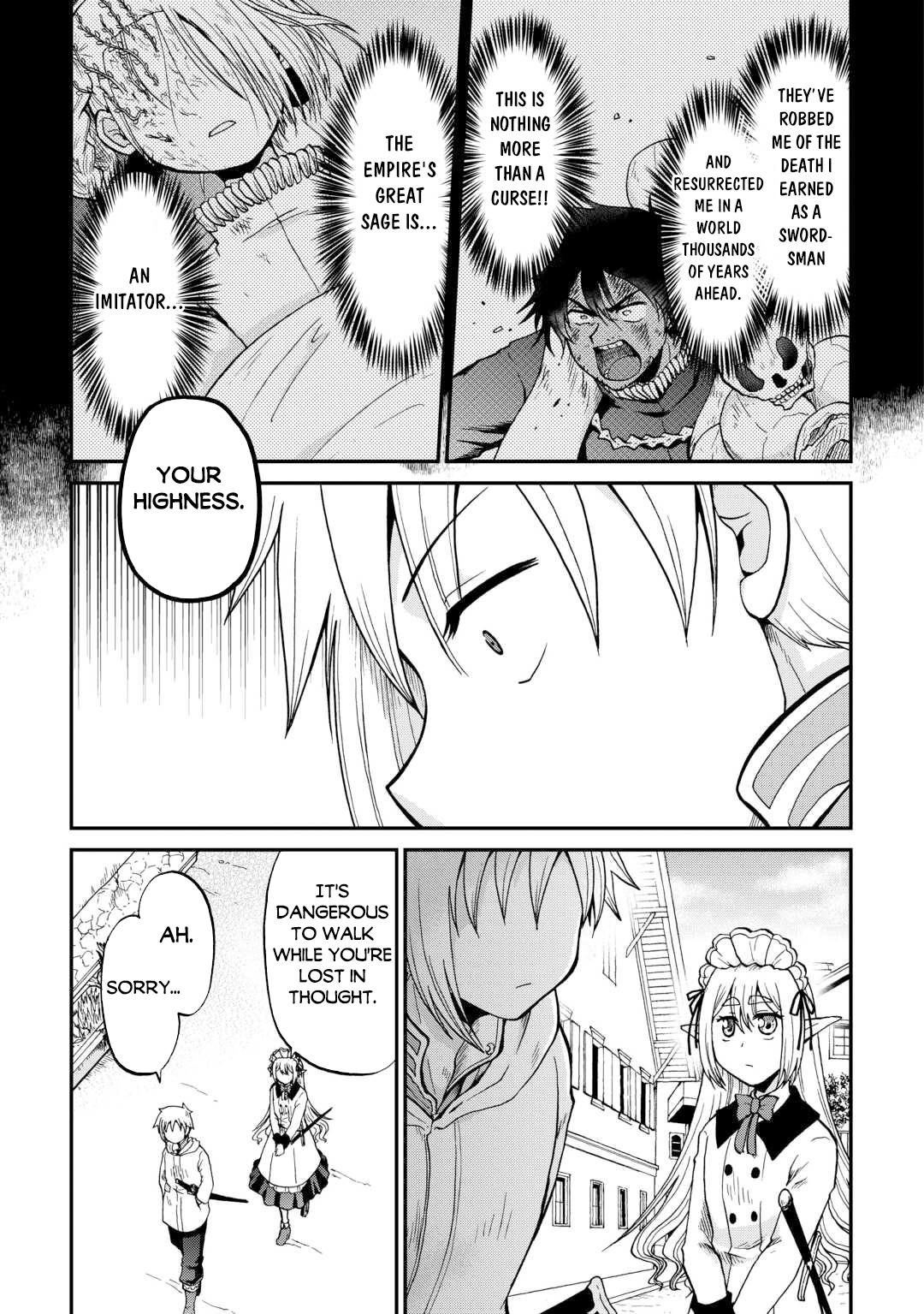 Sword Emperor previous life, Prince Trash this life. Chapter 57 page 19 - 