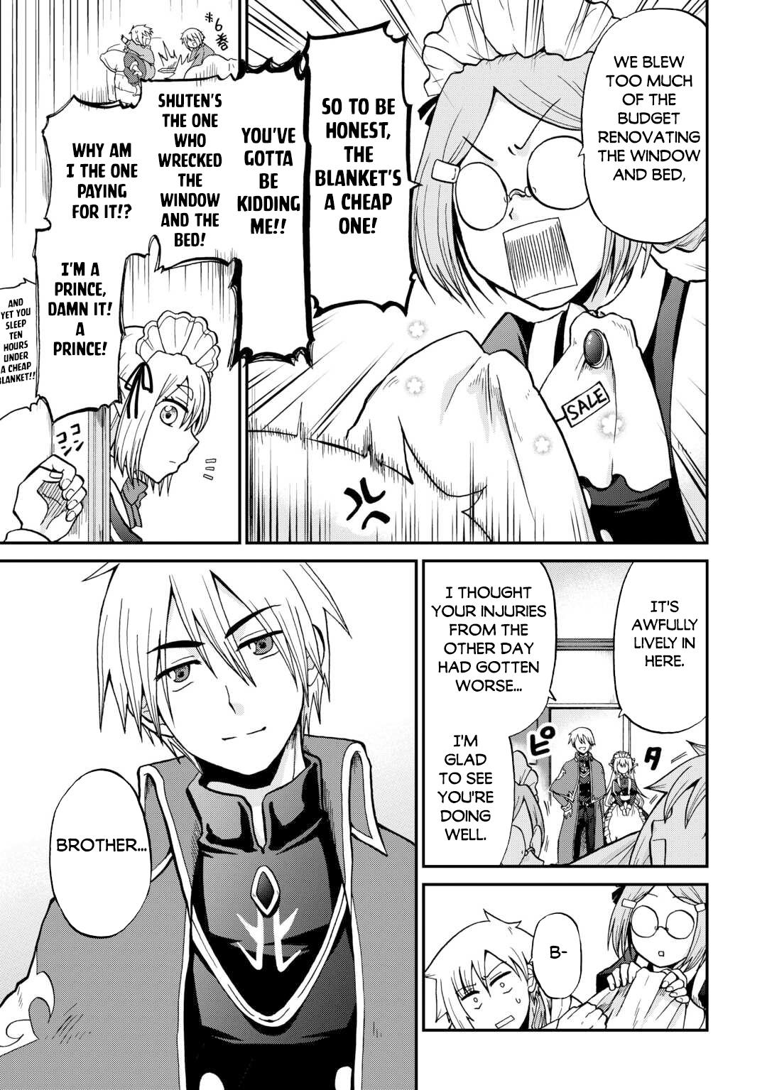 Sword Emperor previous life, Prince Trash this life. Chapter 57 page 9 - 