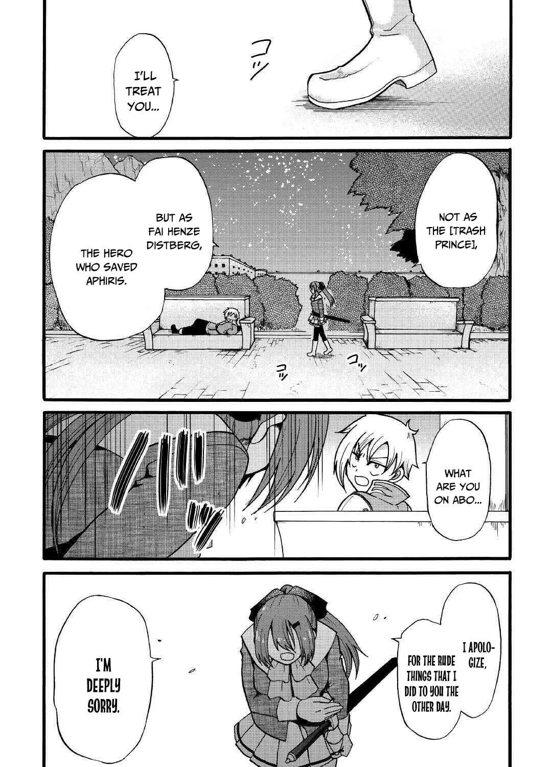 Sword Emperor previous life, Prince Trash this life. Chapter 8 page 26 - 