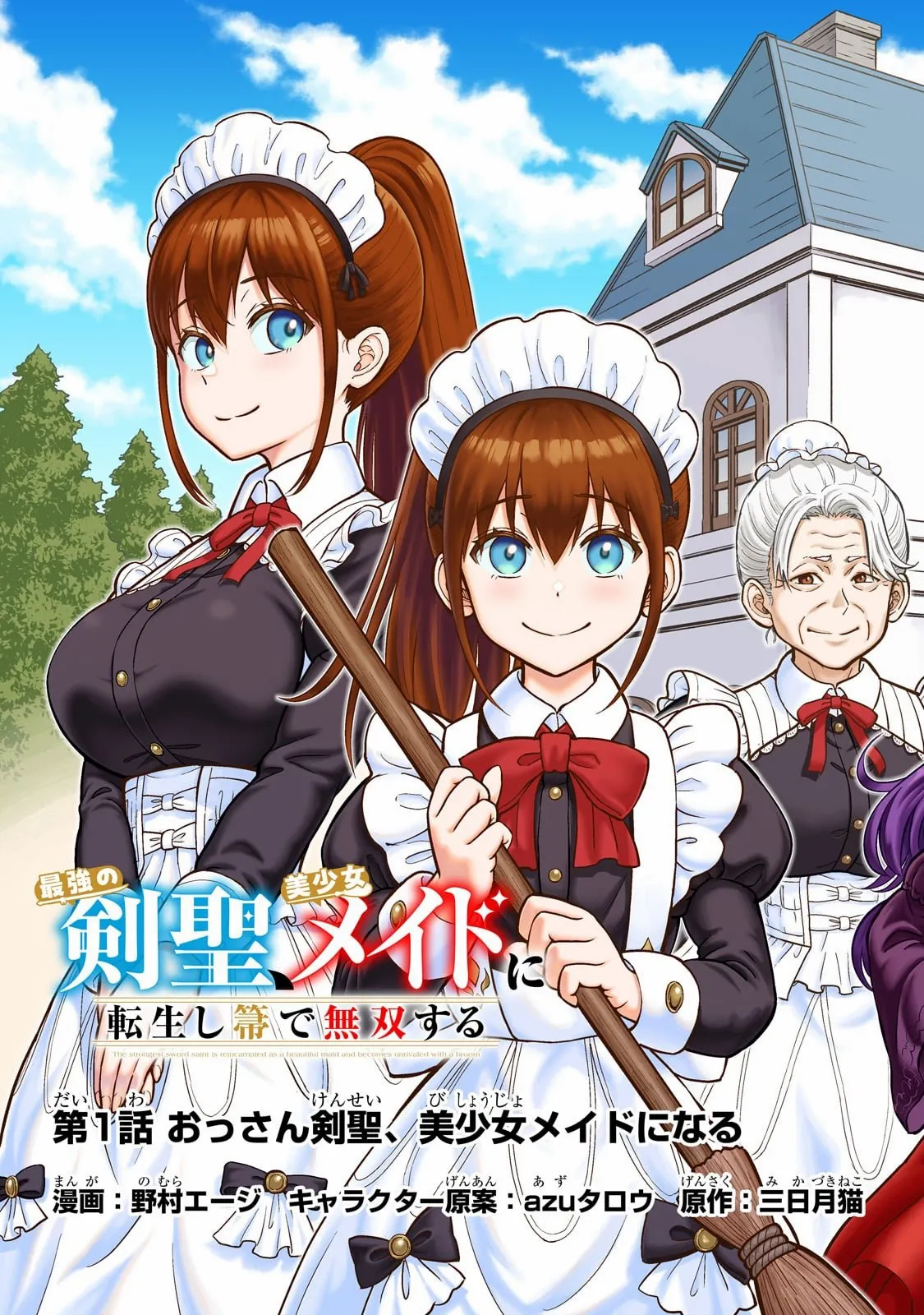 Sword Saint Reborn as a Maid, Ruling with a Broom. Chapter 1 page 3 - 