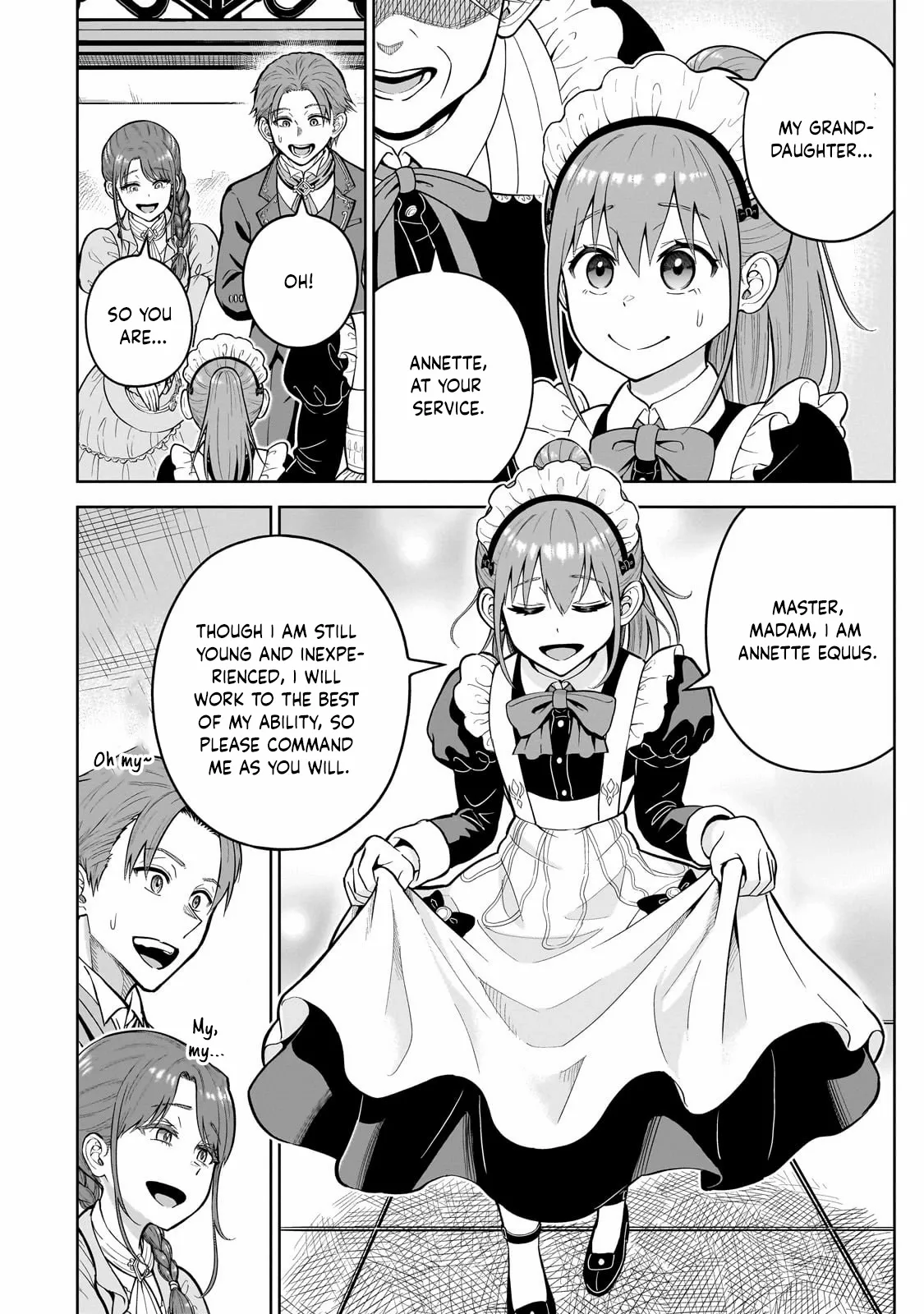Sword Saint Reborn as a Maid, Ruling with a Broom. Chapter 1 page 27 - 