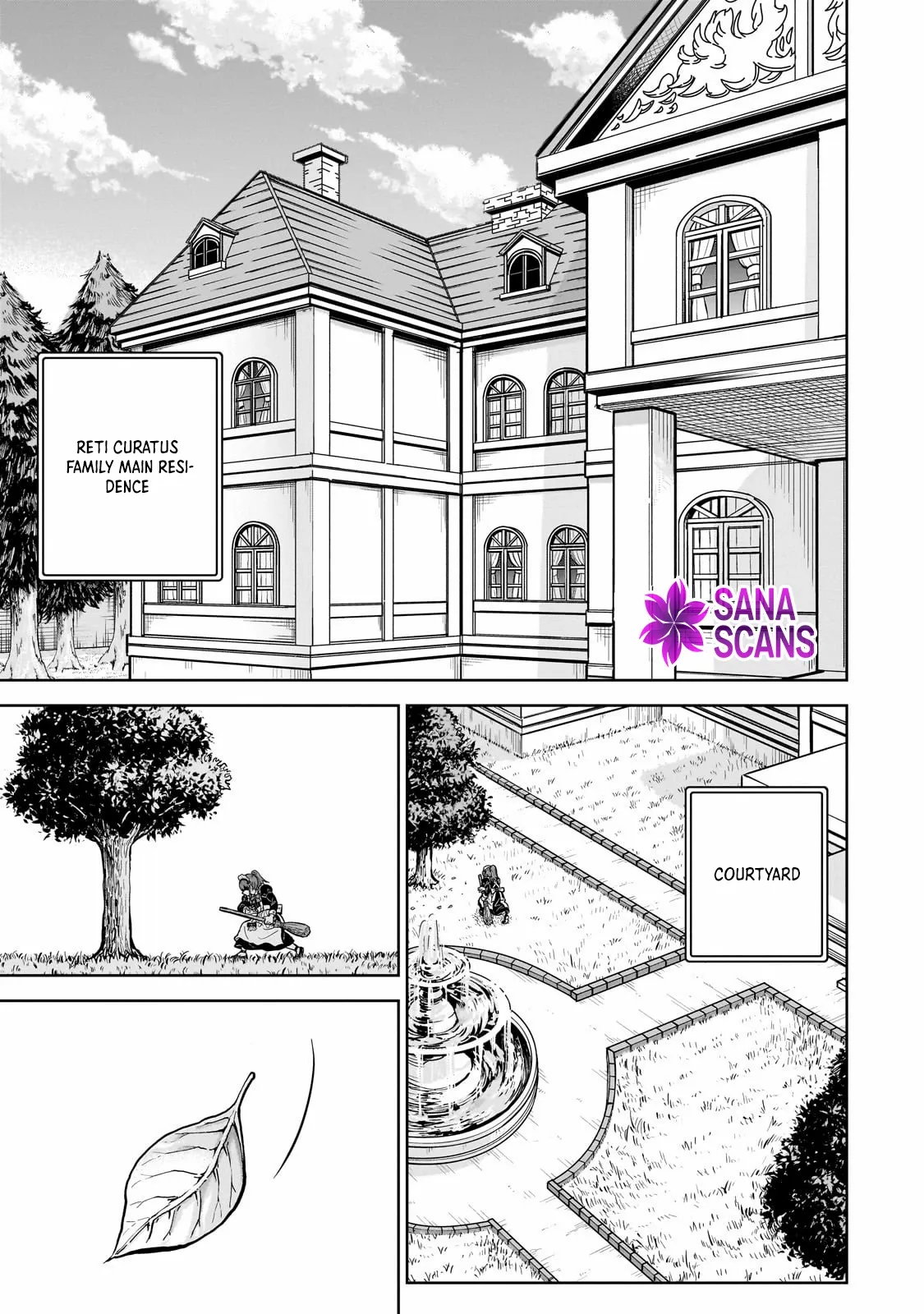 Sword Saint Reborn as a Maid, Ruling with a Broom. Chapter 1 page 4 - 