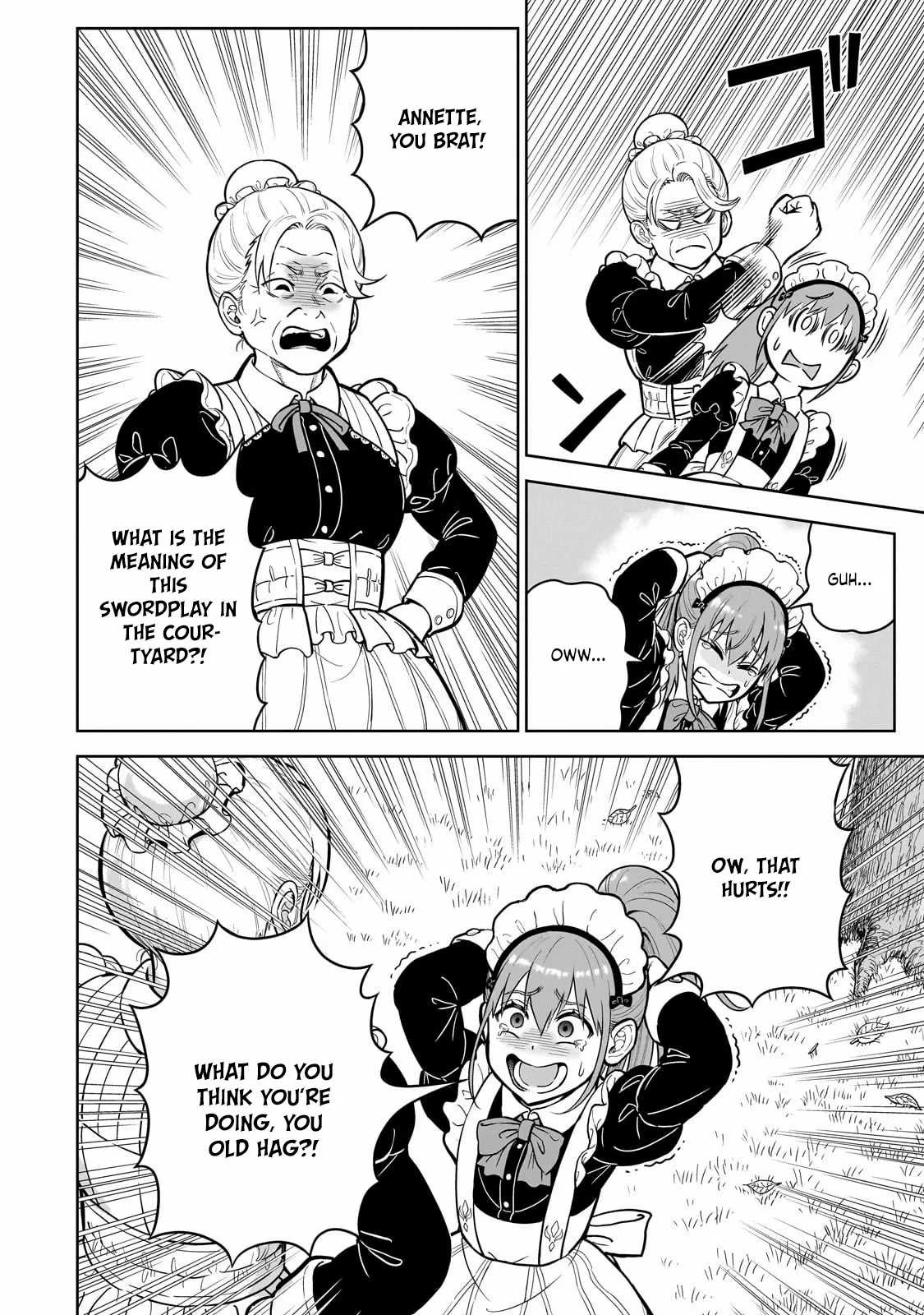 Sword Saint Reborn as a Maid, Ruling with a Broom. Chapter 1 page 7 - 