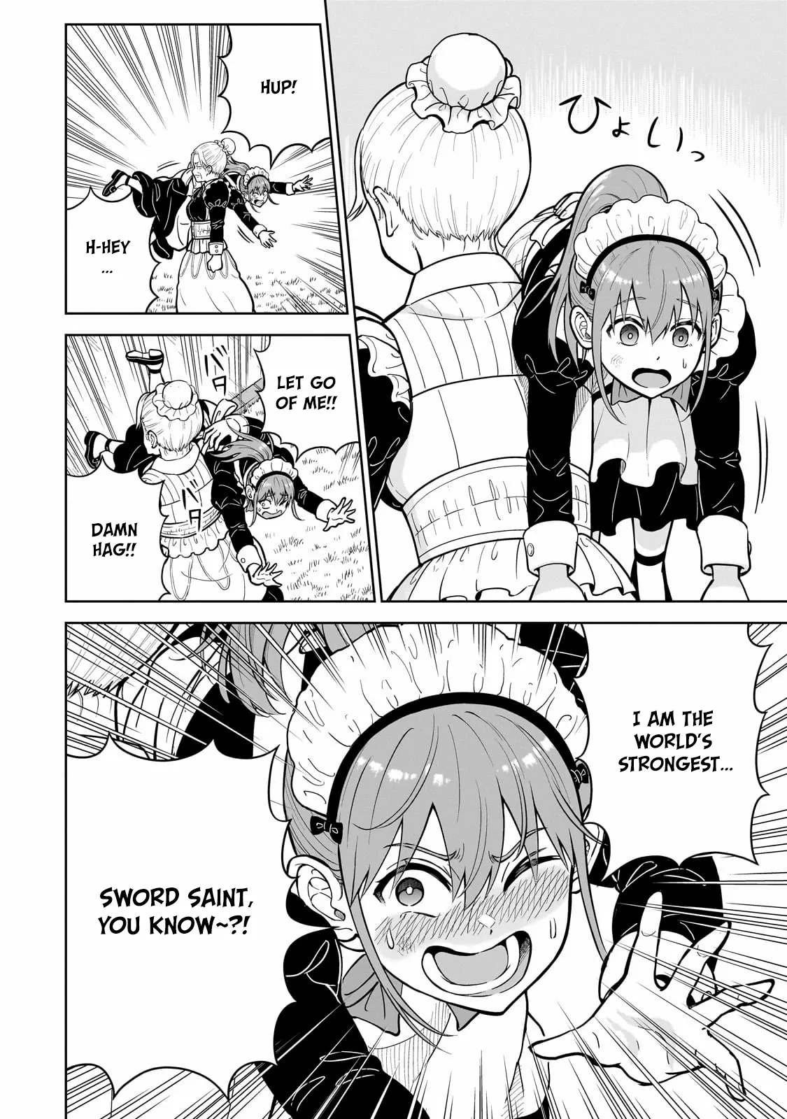 Sword Saint Reborn as a Maid, Ruling with a Broom. Chapter 1 page 9 - 