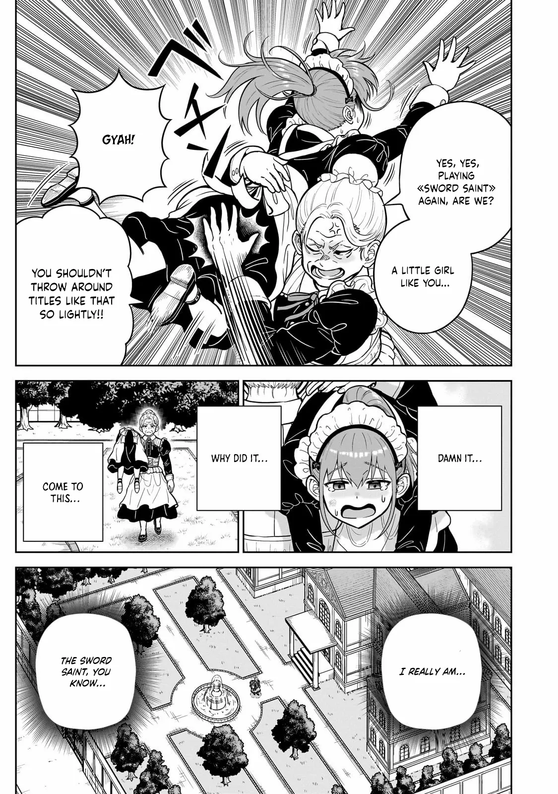 Sword Saint Reborn as a Maid, Ruling with a Broom. Chapter 1 page 10 - 