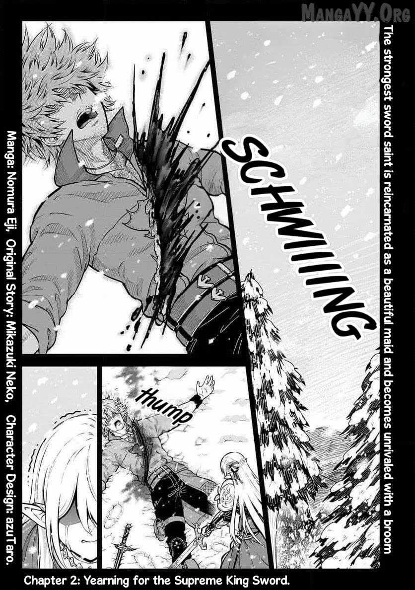 Sword Saint Reborn as a Maid, Ruling with a Broom. Chapter 2 page 2 - 