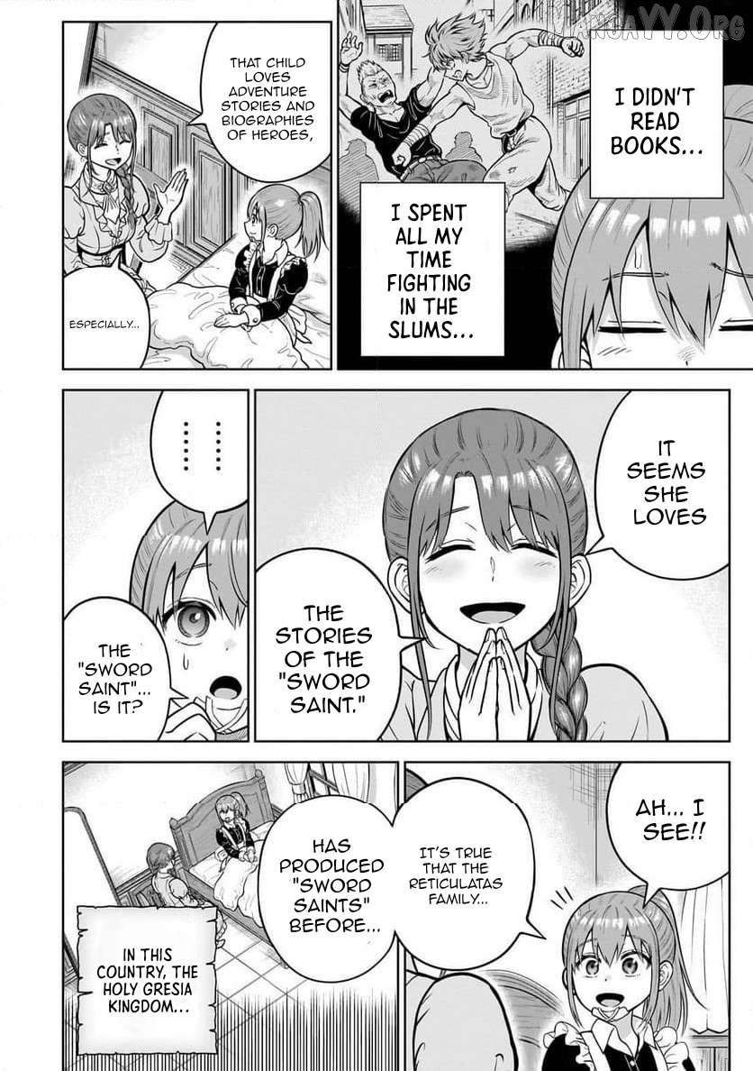 Sword Saint Reborn as a Maid, Ruling with a Broom. Chapter 2 page 13 - 