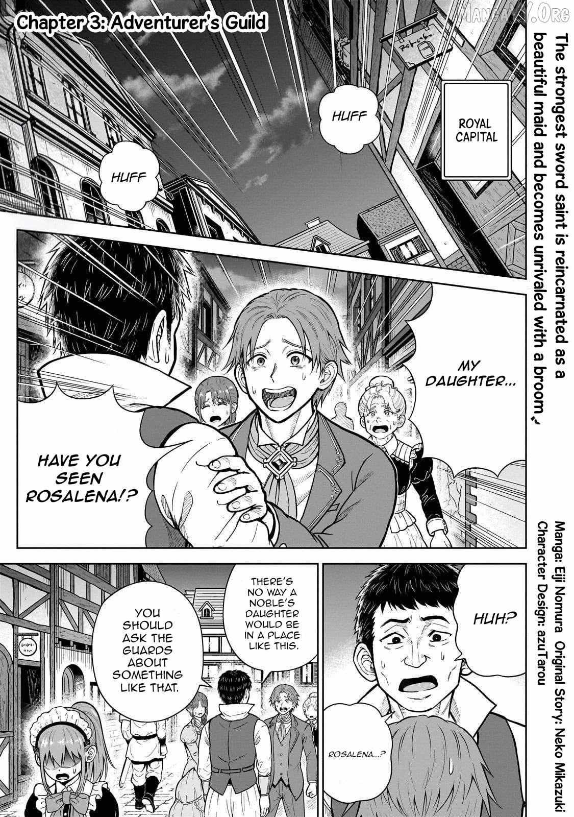 Sword Saint Reborn as a Maid, Ruling with a Broom. Chapter 3 page 2 - 