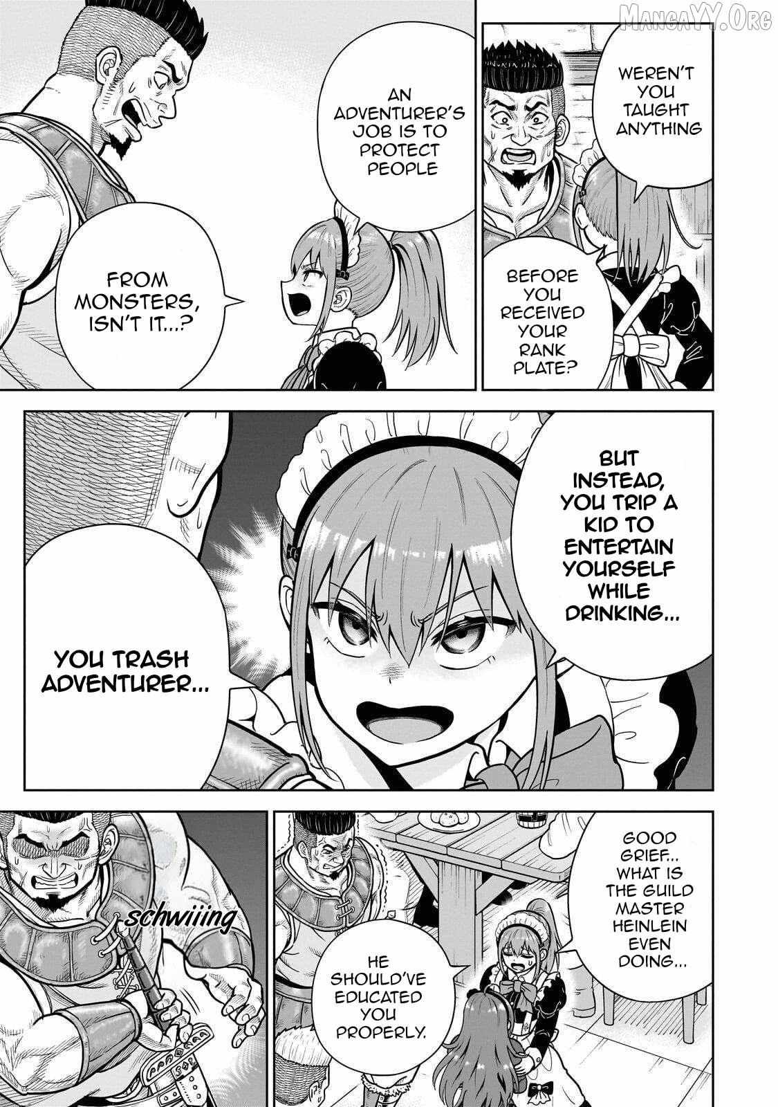 Sword Saint Reborn as a Maid, Ruling with a Broom. Chapter 3 page 24 - 