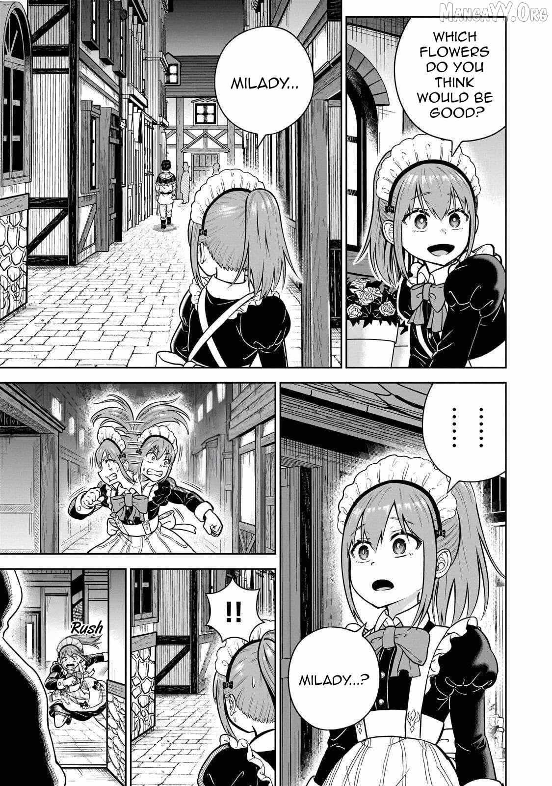 Sword Saint Reborn as a Maid, Ruling with a Broom. Chapter 3 page 34 - 