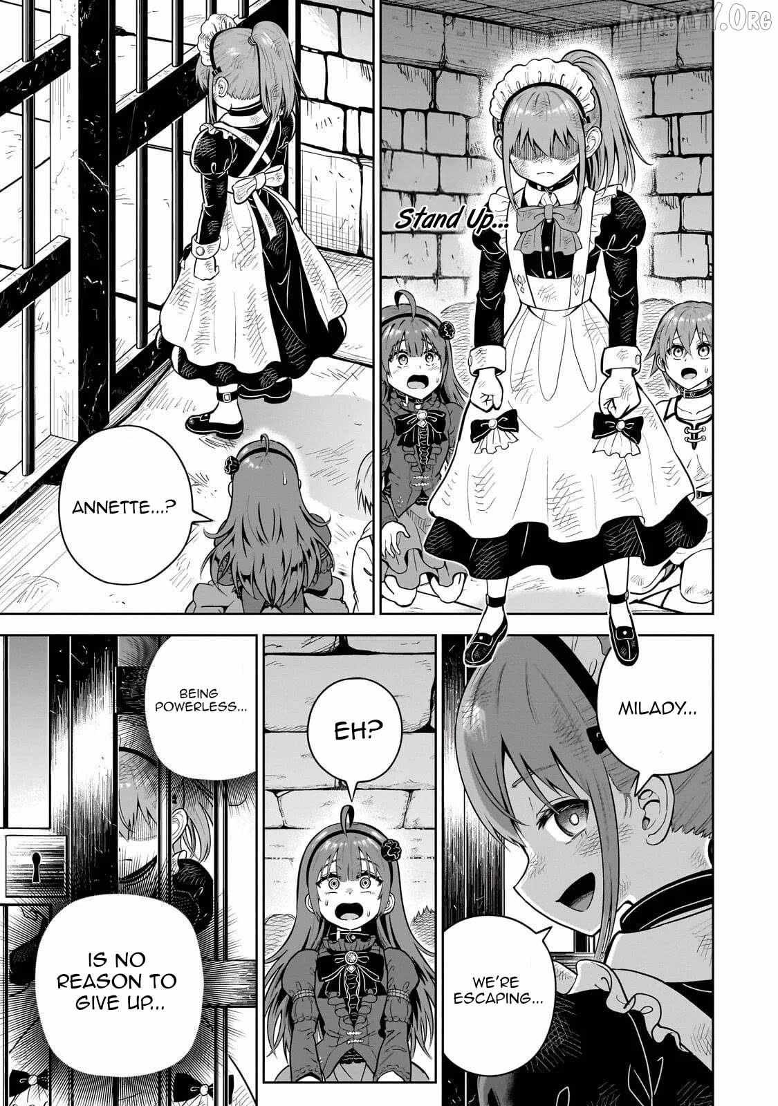 Sword Saint Reborn as a Maid, Ruling with a Broom. Chapter 4 page 36 - 
