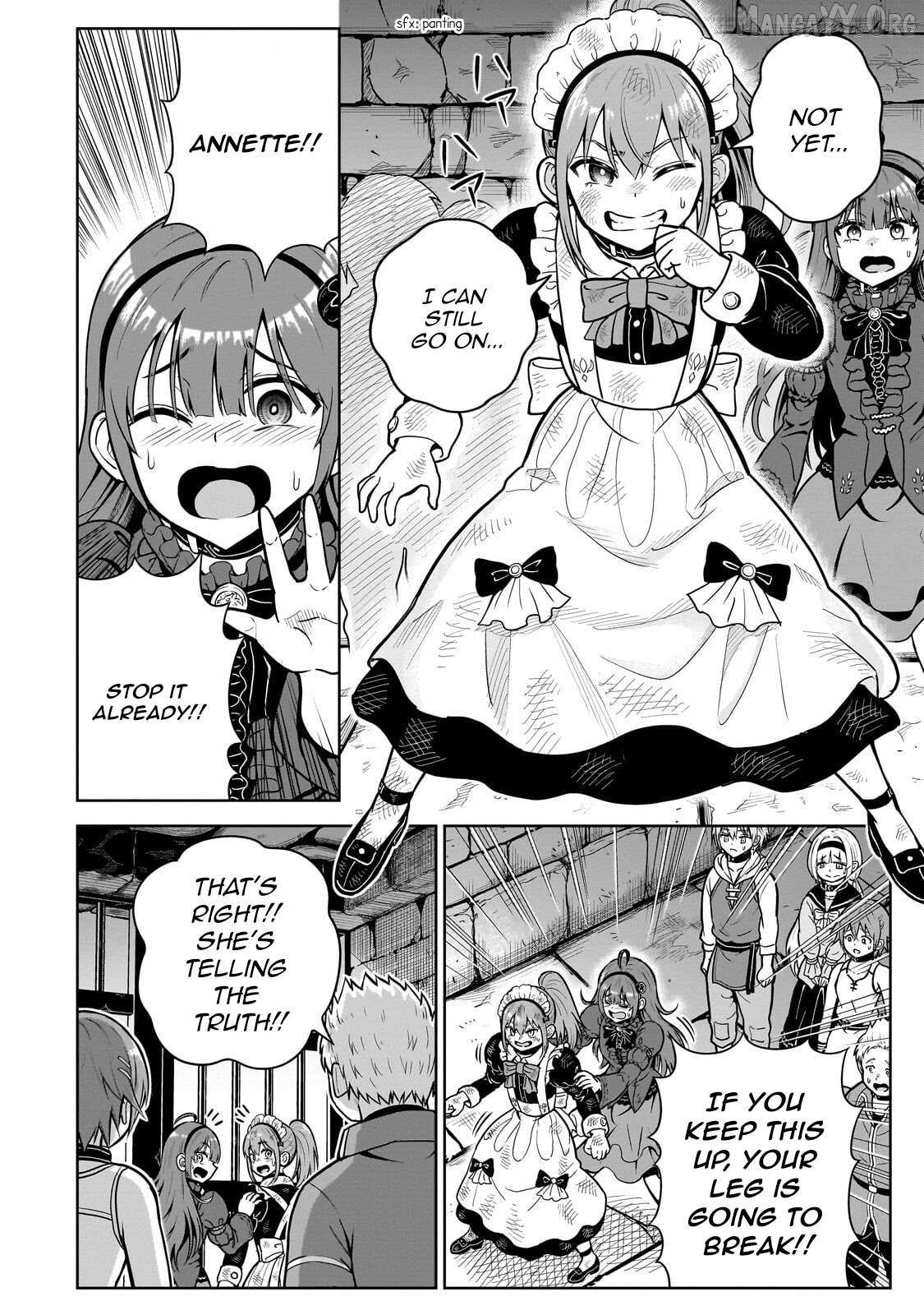 Sword Saint Reborn as a Maid, Ruling with a Broom. Chapter 5 page 12 - 