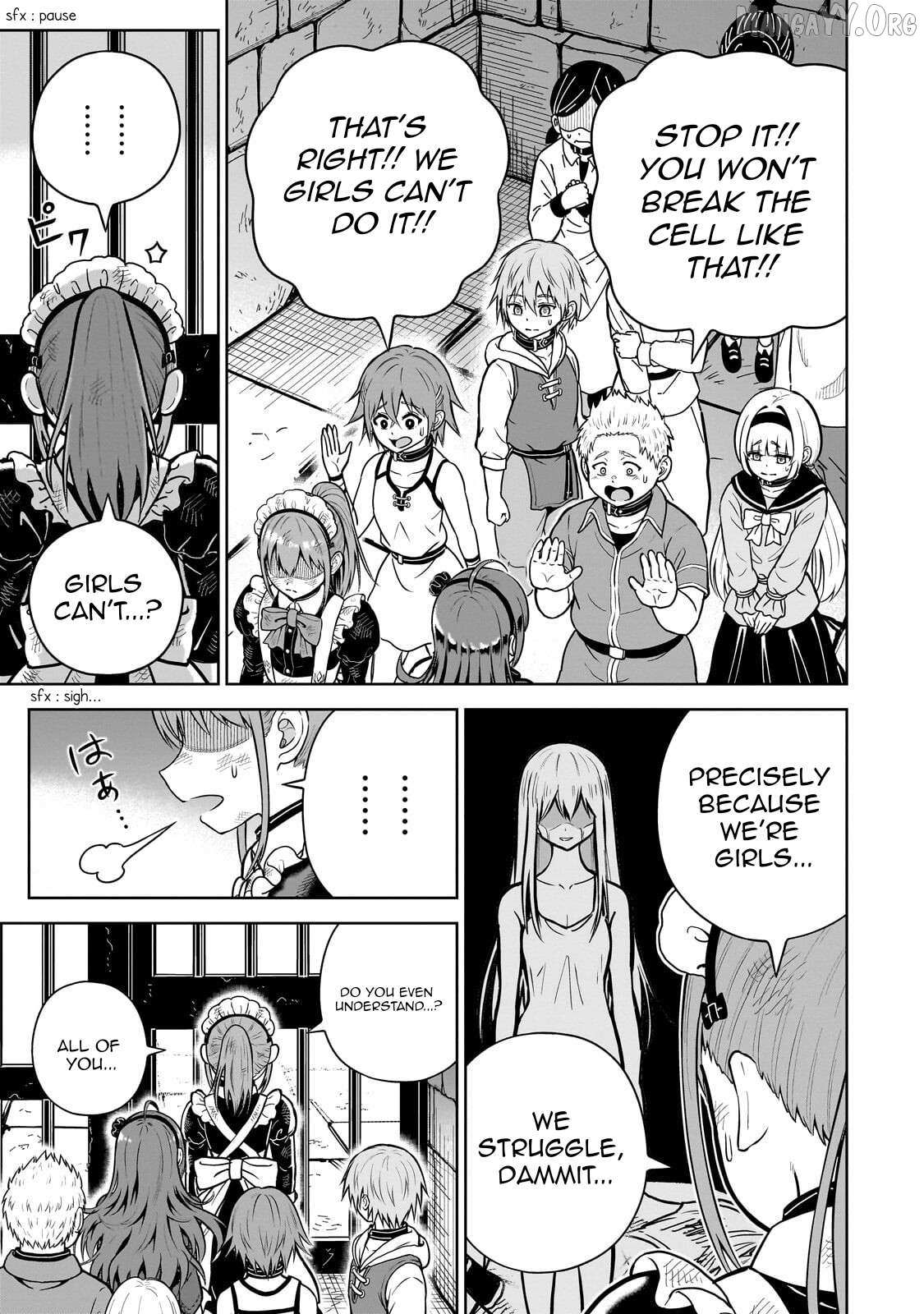 Sword Saint Reborn as a Maid, Ruling with a Broom. Chapter 5 page 13 - 