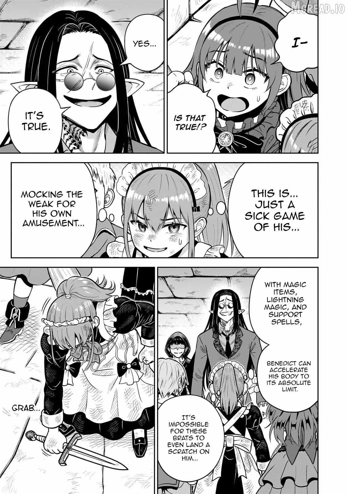 Sword Saint Reborn as a Maid, Ruling with a Broom. Chapter 6 page 13 - 