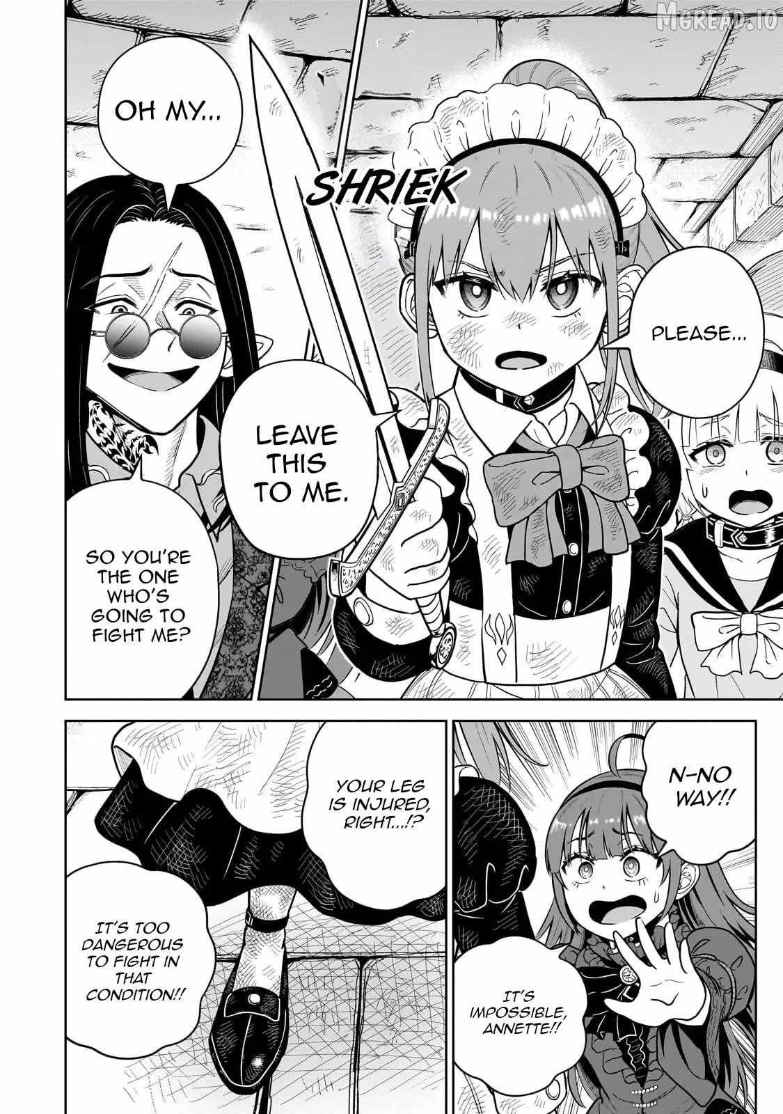 Sword Saint Reborn as a Maid, Ruling with a Broom. Chapter 6 page 14 - 