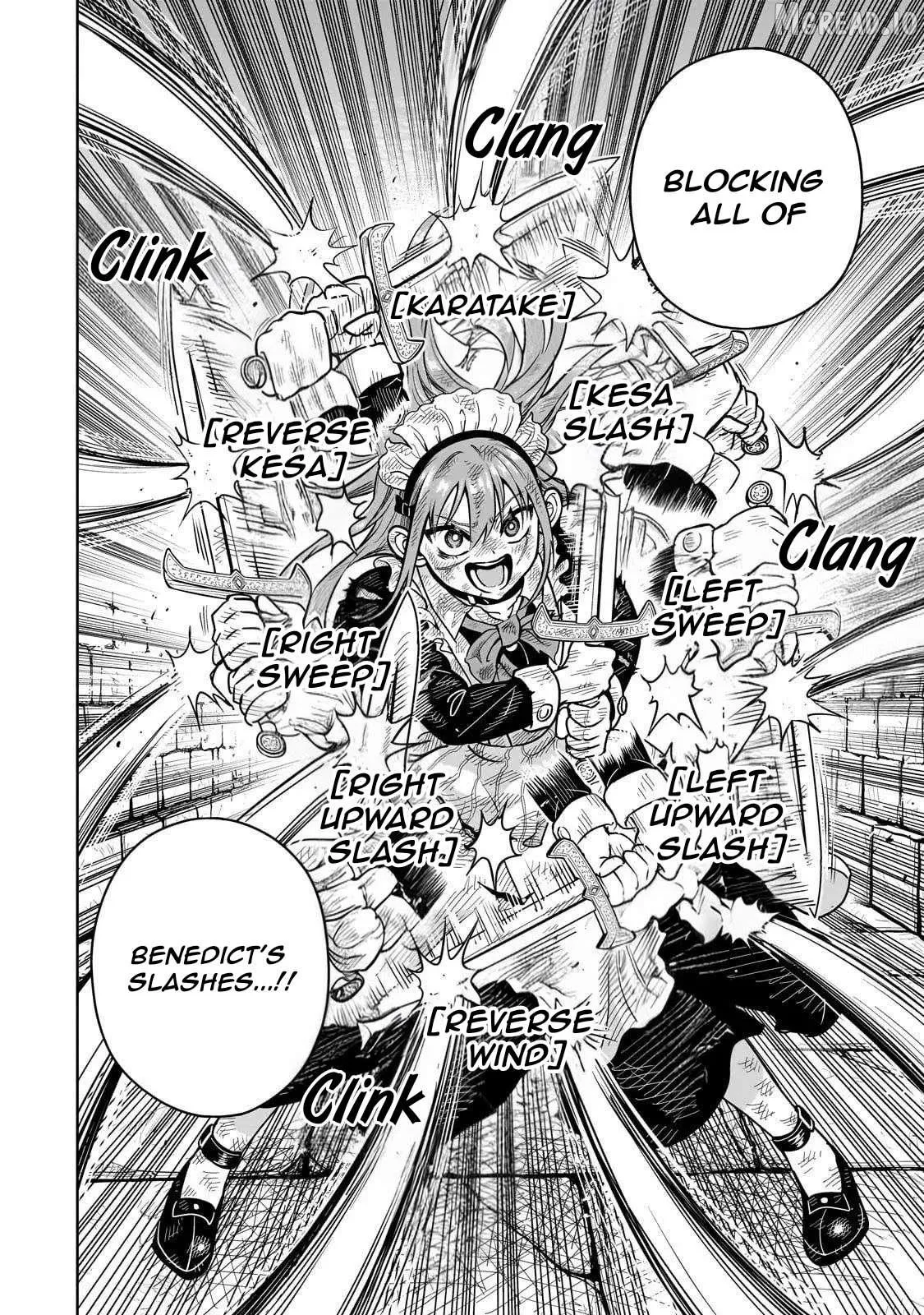 Sword Saint Reborn as a Maid, Ruling with a Broom. Chapter 7.1 page 12 - 