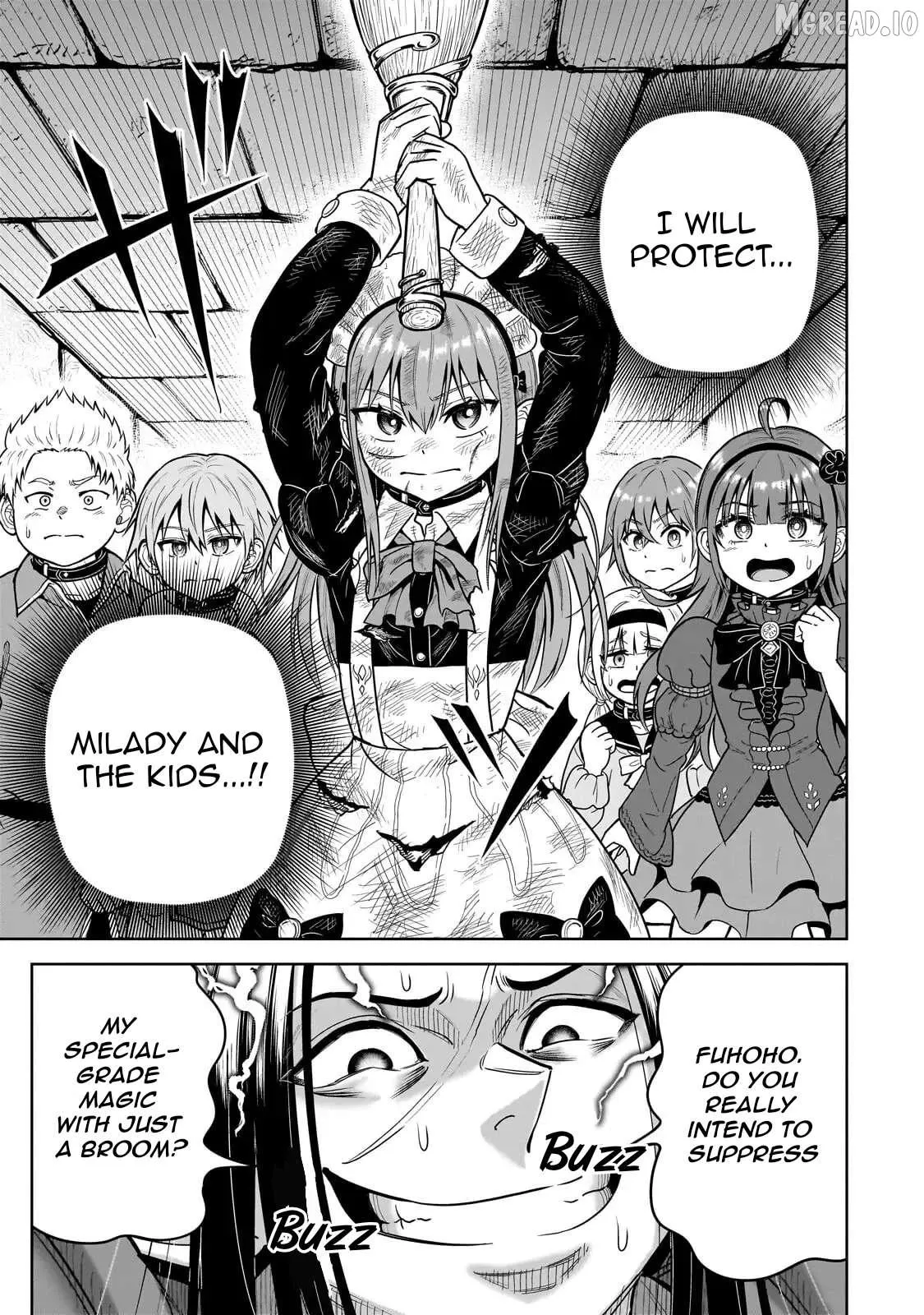Sword Saint Reborn as a Maid, Ruling with a Broom. Chapter 7.1 page 19 - 