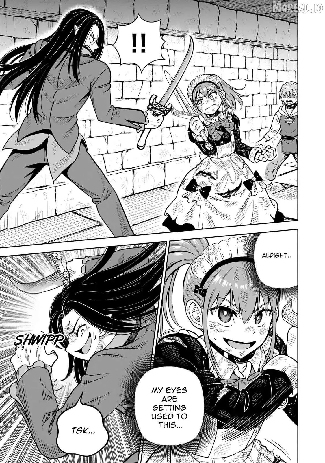 Sword Saint Reborn as a Maid, Ruling with a Broom. Chapter 7.1 page 3 - 