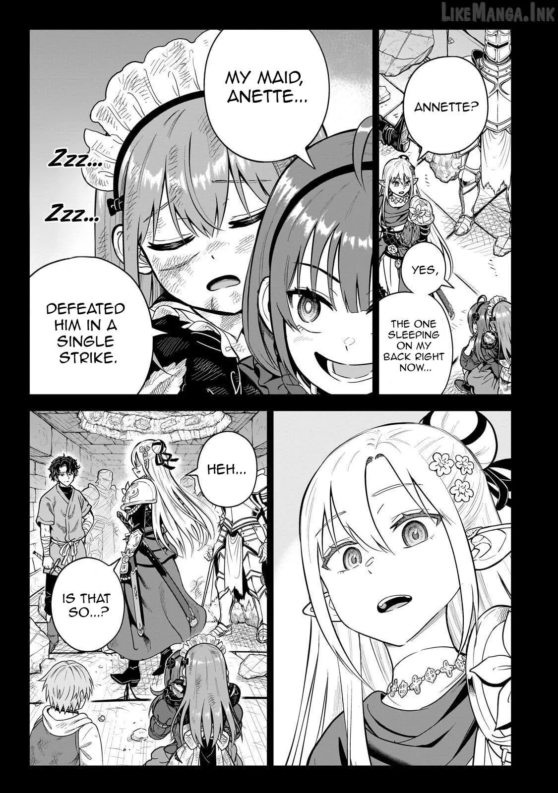 Sword Saint Reborn as a Maid, Ruling with a Broom. Chapter 8 page 21 - 