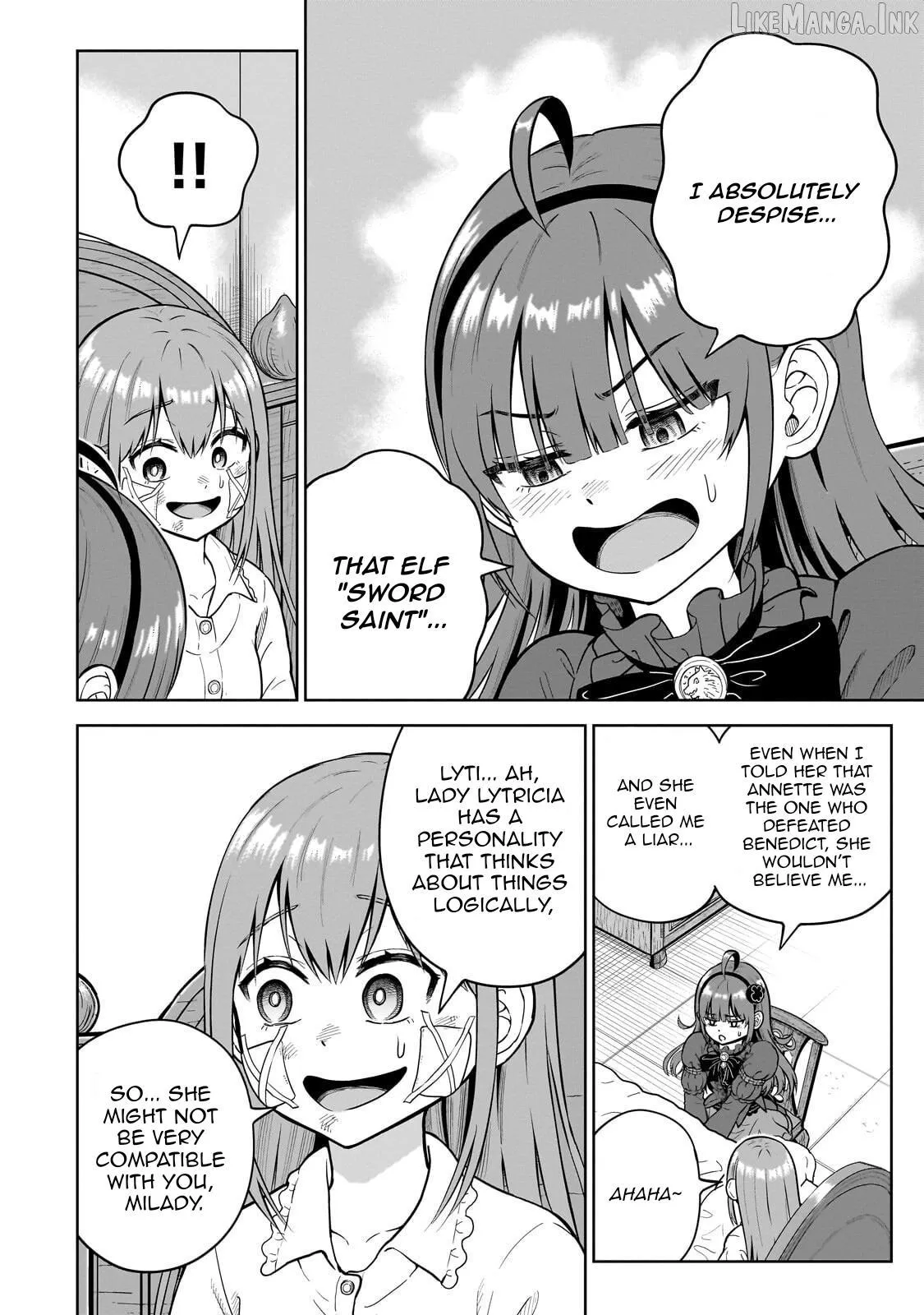 Sword Saint Reborn as a Maid, Ruling with a Broom. Chapter 8 page 24 - 