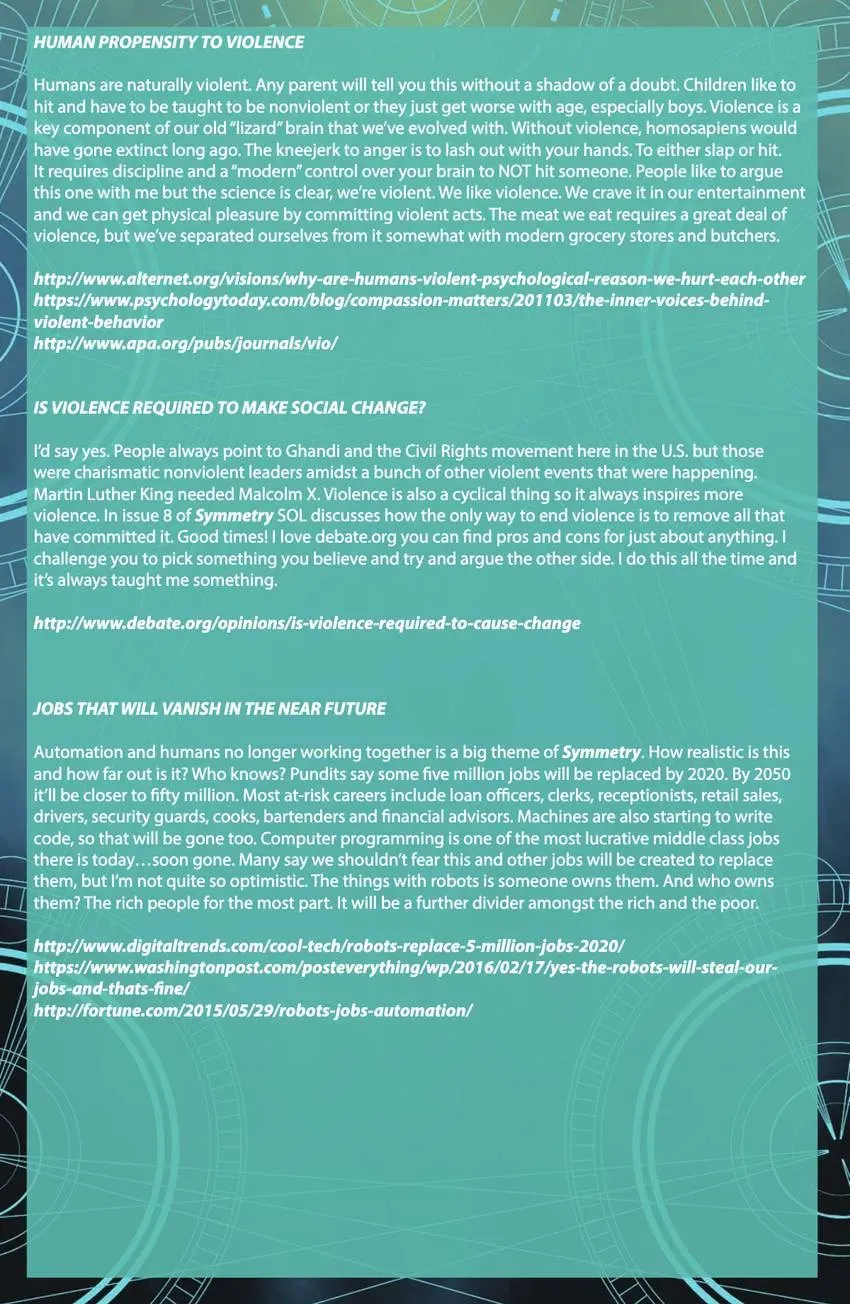 Symmetries Chapter 8.1 page 13 - 